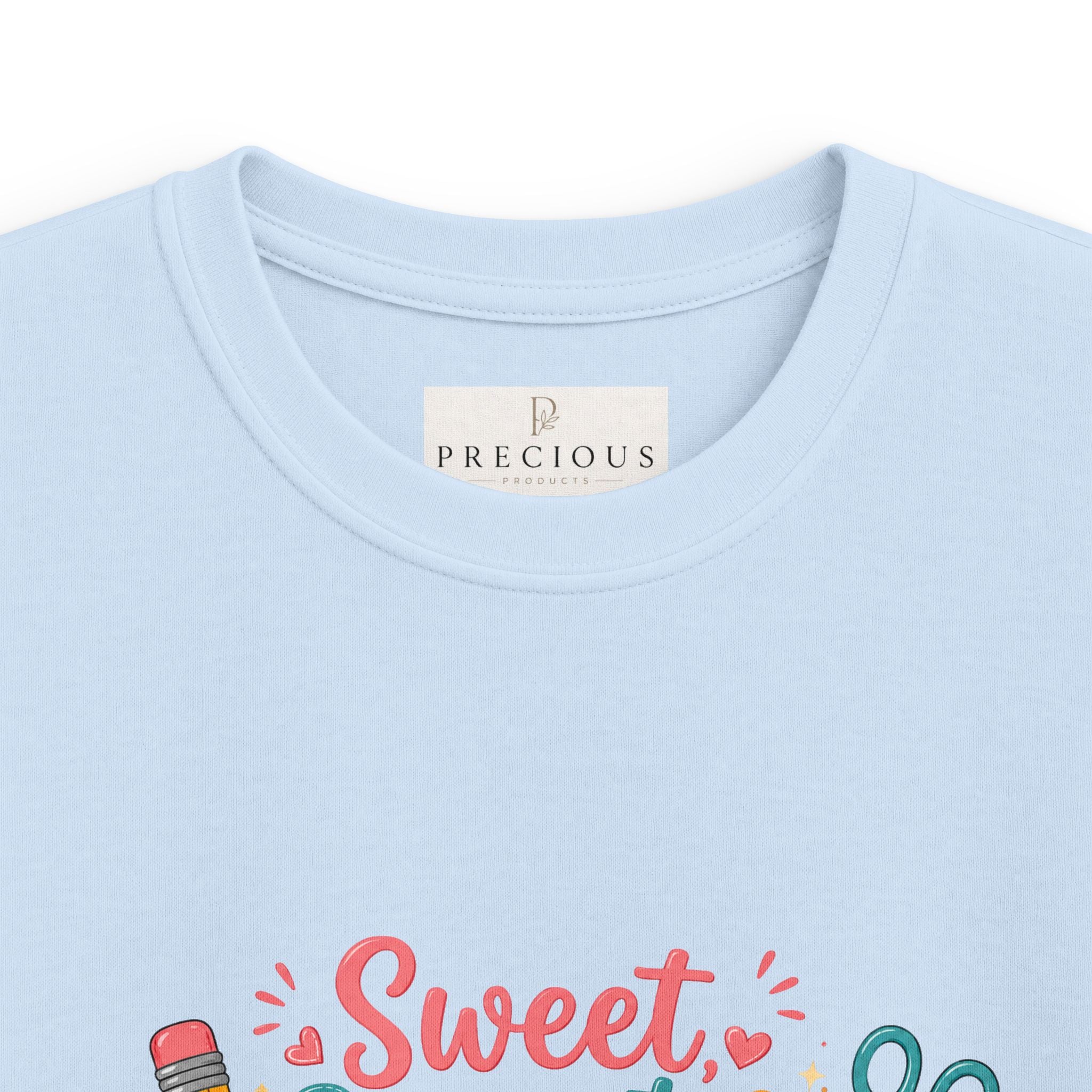 Back to School Personalized Kids Tee — "Sweet, Smart & Ready to Start" Personalized First Day of School Shirt (Name + Year)