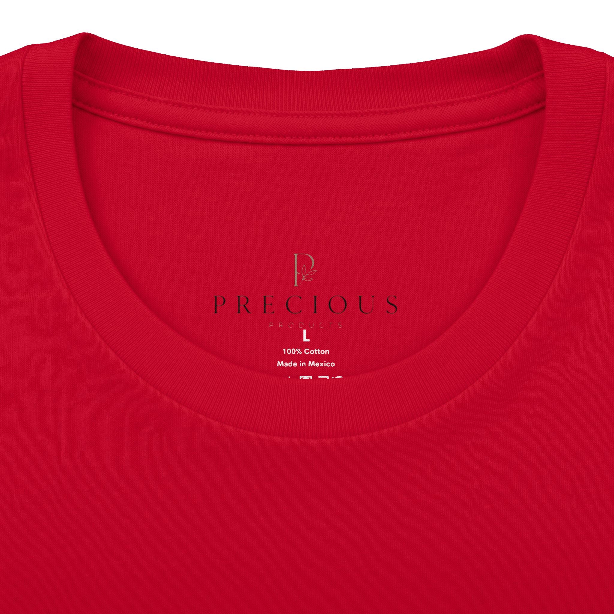 Unisex Personalized Front and Back Cotton Crew Tee