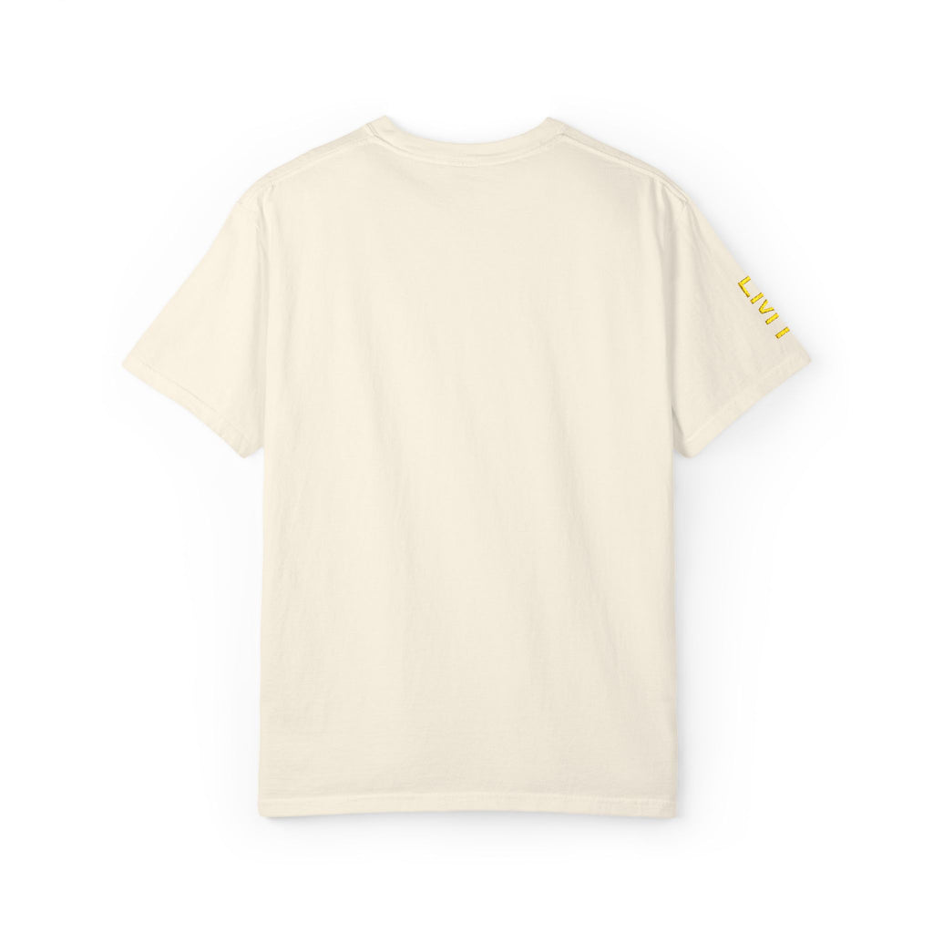Wolf Moon Pocket T-Shirt — Minimal Black Wolf Circle Tee
