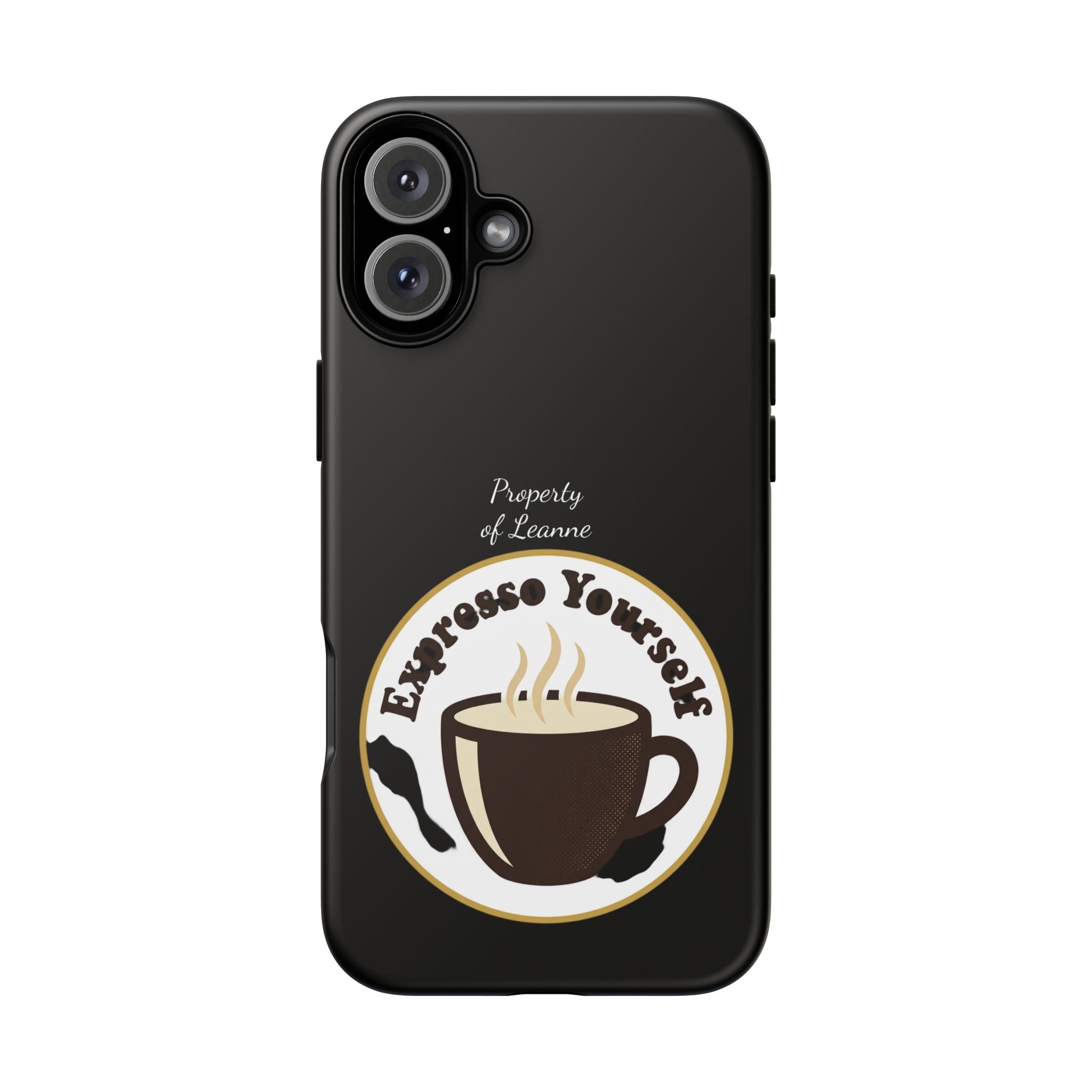 Espresso Yourself Phone Case — Cute Coffee Cup Protective Case for Coffee Lovers
