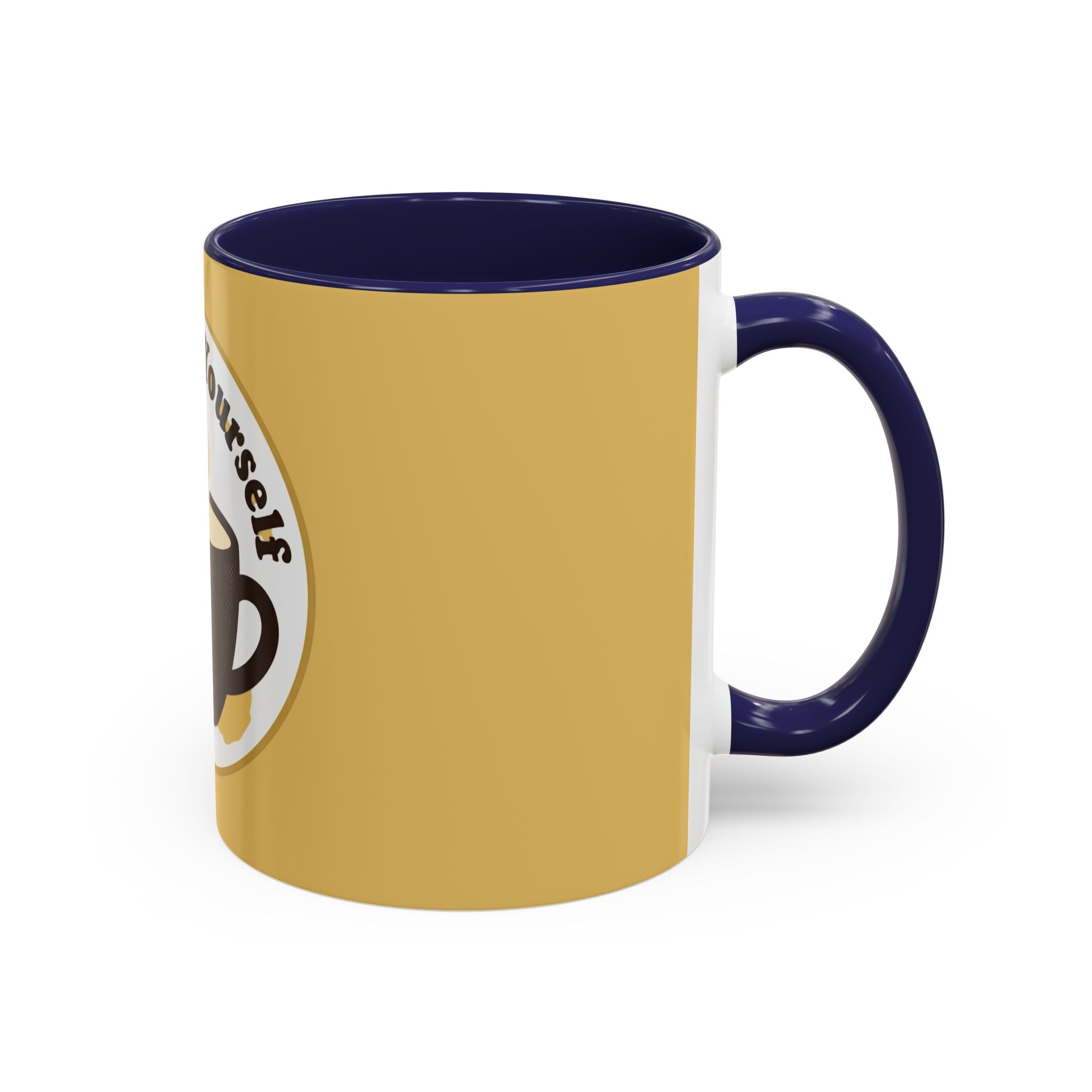 Personalized Espresso Yourself Accent Coffee Mug - Funny Coffee Lover Gift (11/15oz)