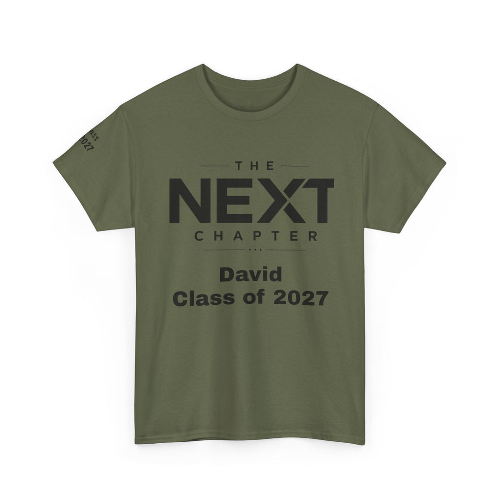 Personalized "Class of" and School pride, Back to School-Unisex Heavy Cotton Tee