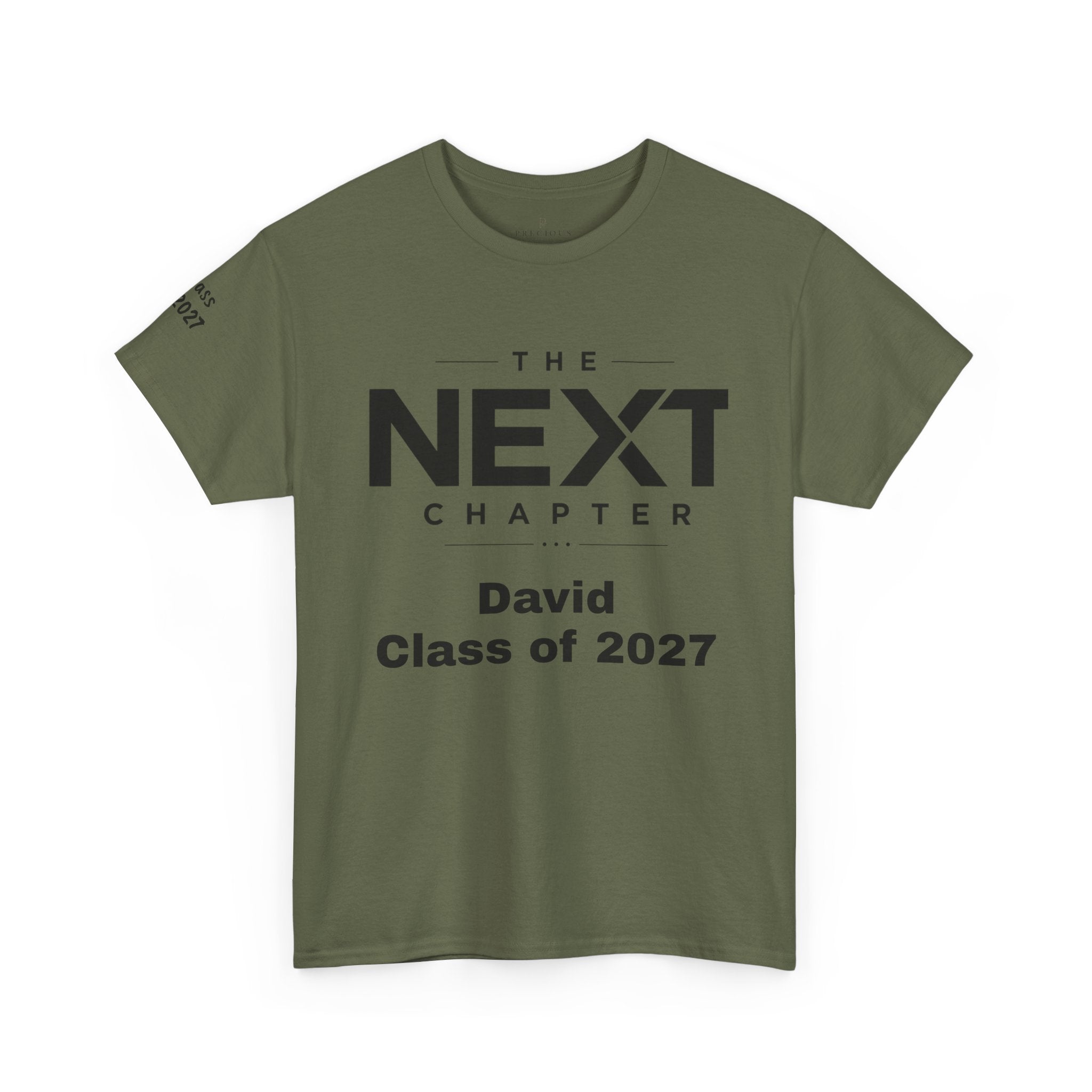Personalized "Class of" and School pride, Back to School-Unisex Heavy Cotton Tee