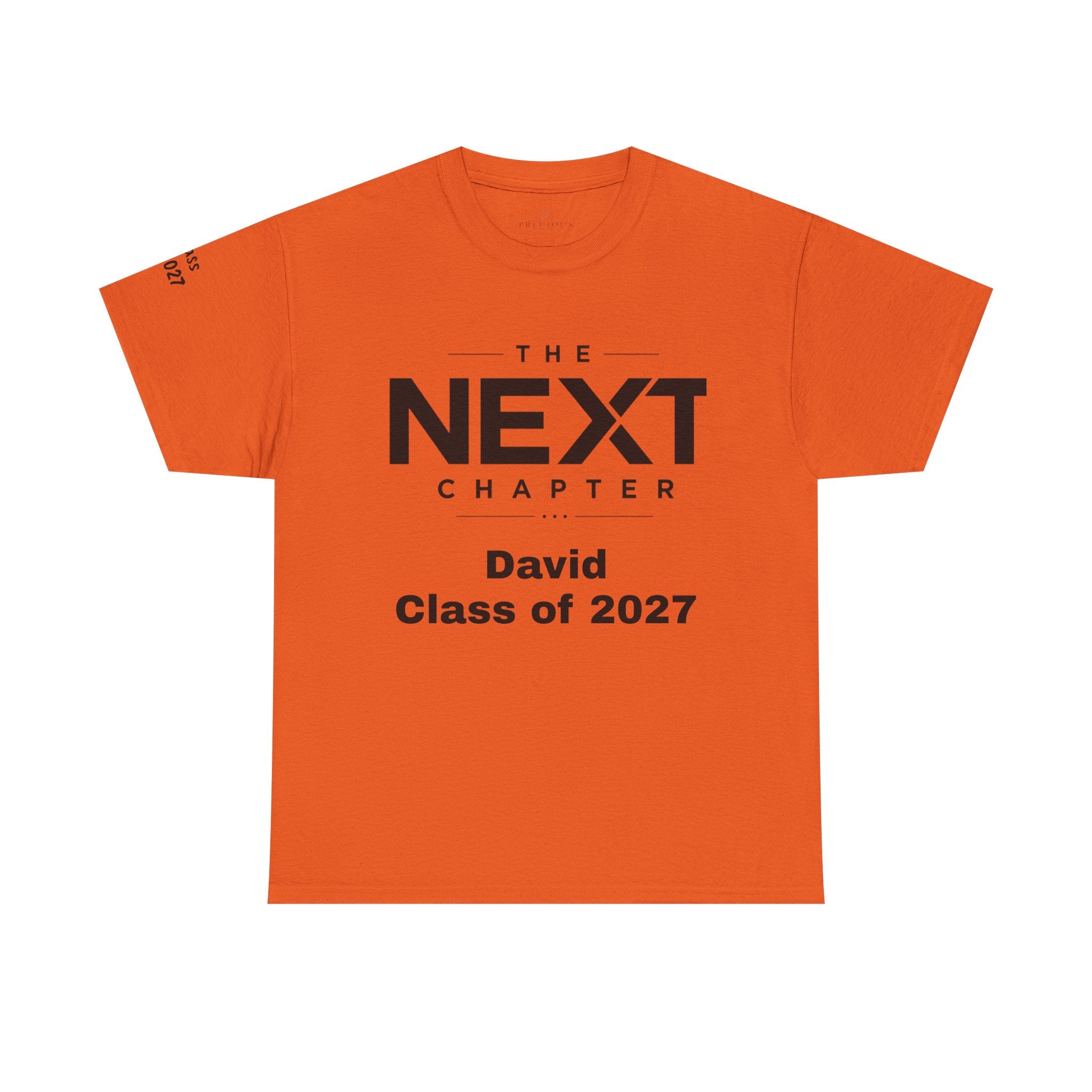 Personalized "Class of" and School pride, Back to School-Unisex Heavy Cotton Tee