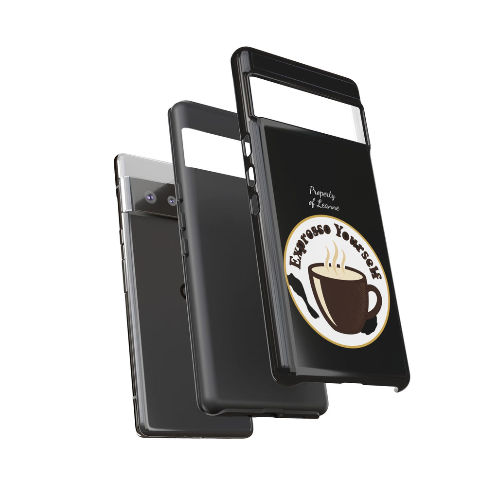 Espresso Yourself Phone Case — Cute Coffee Cup Protective Case for Coffee Lovers