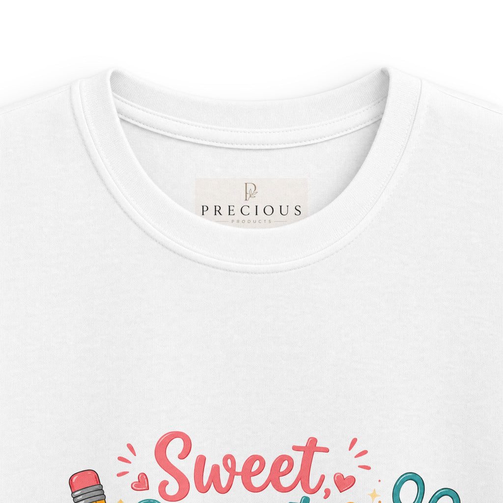 Back to School Personalized Kids Tee — "Sweet, Smart & Ready to Start" Personalized First Day of School Shirt (Name + Year)