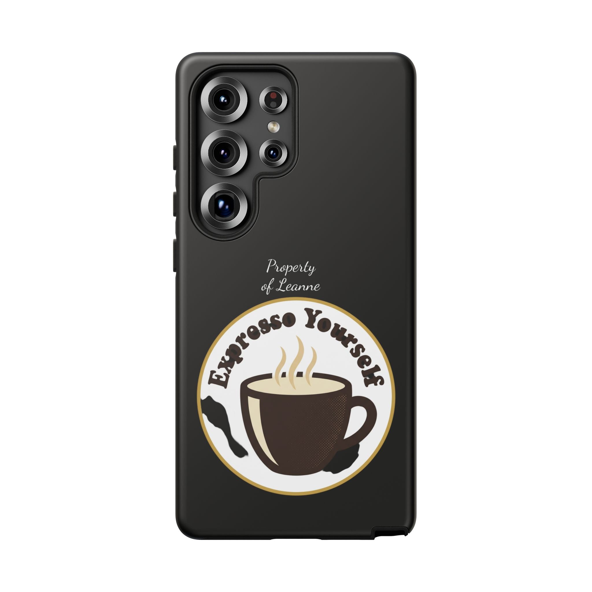 Espresso Yourself Phone Case — Cute Coffee Cup Protective Case for Coffee Lovers