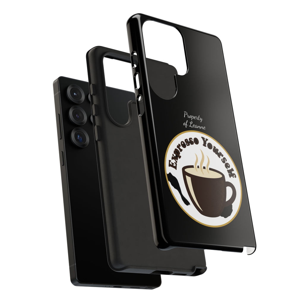 Espresso Yourself Phone Case — Cute Coffee Cup Protective Case for Coffee Lovers