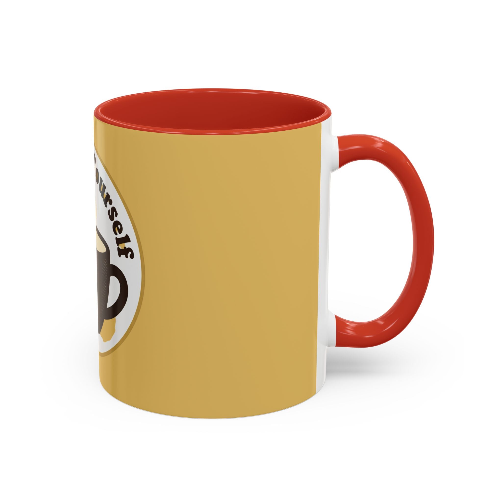 Personalized Espresso Yourself Accent Coffee Mug - Funny Coffee Lover Gift (11/15oz)