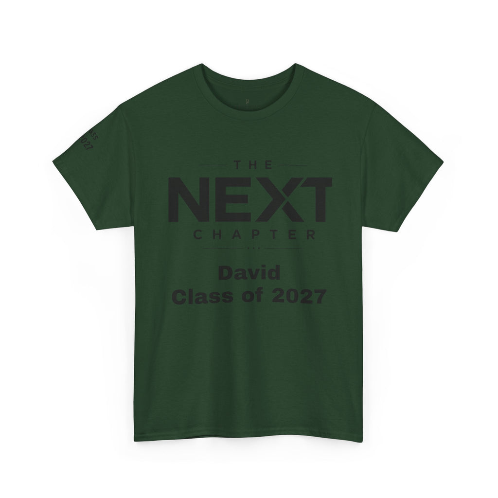 Personalized "Class of" and School pride, Back to School-Unisex Heavy Cotton Tee
