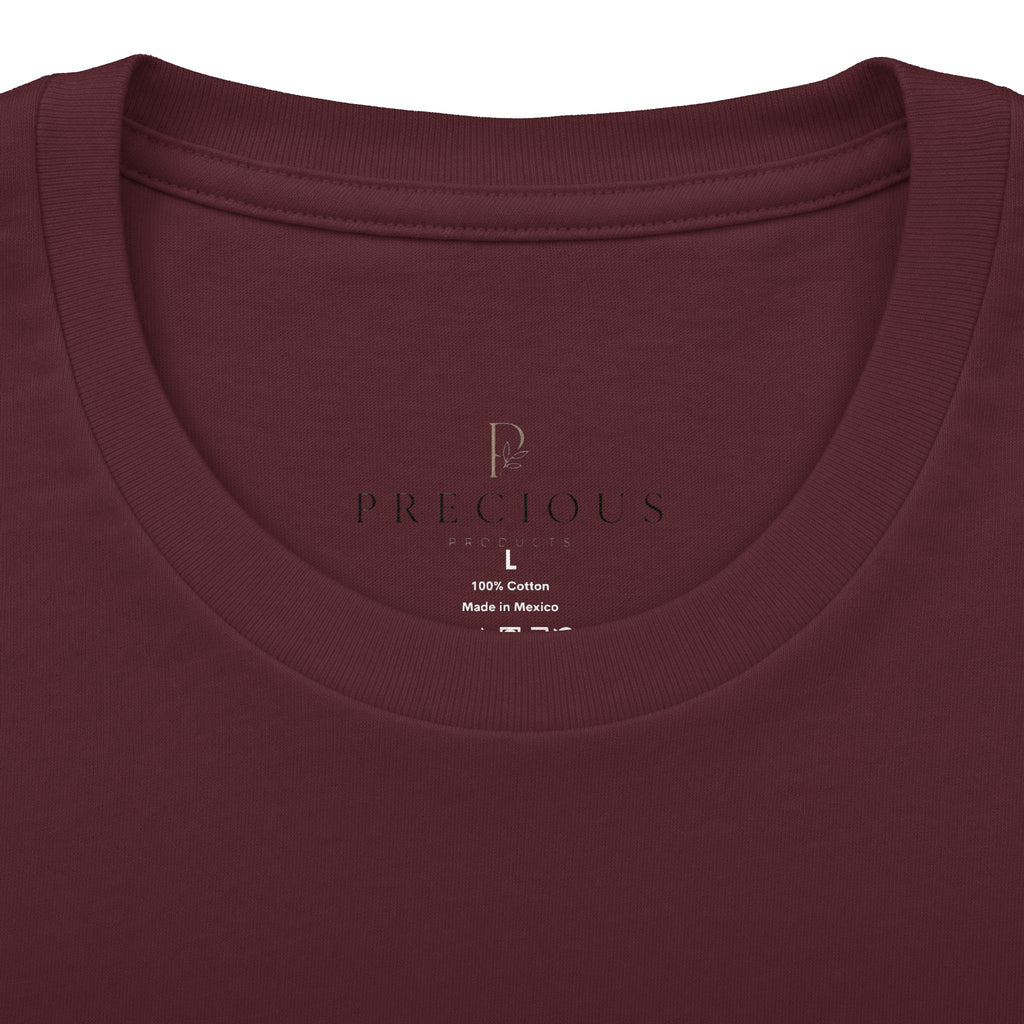 Unisex Personalized Front and Back Cotton Crew Tee