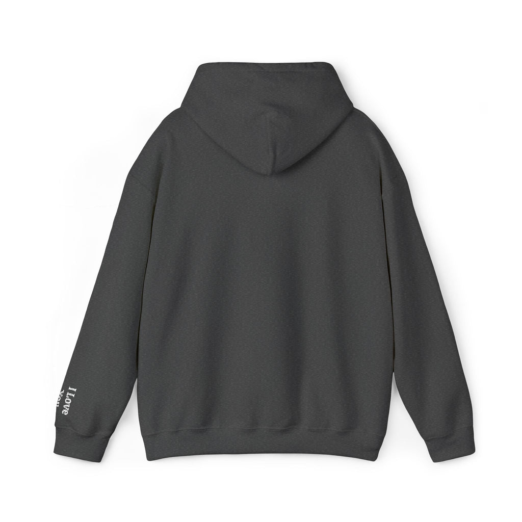 Hoodie — Floral 'MRS' Bride Bridal Pullover