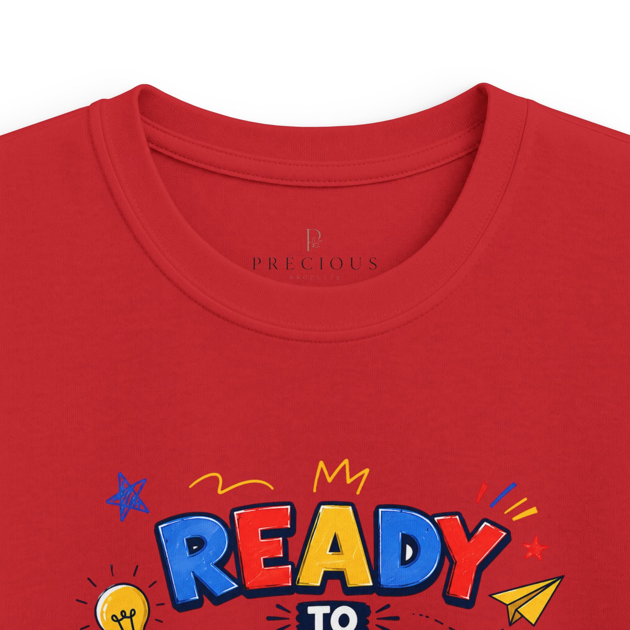 Kids Softstyle Tee- Personalized back to school, with Name, grade, and school survival kit