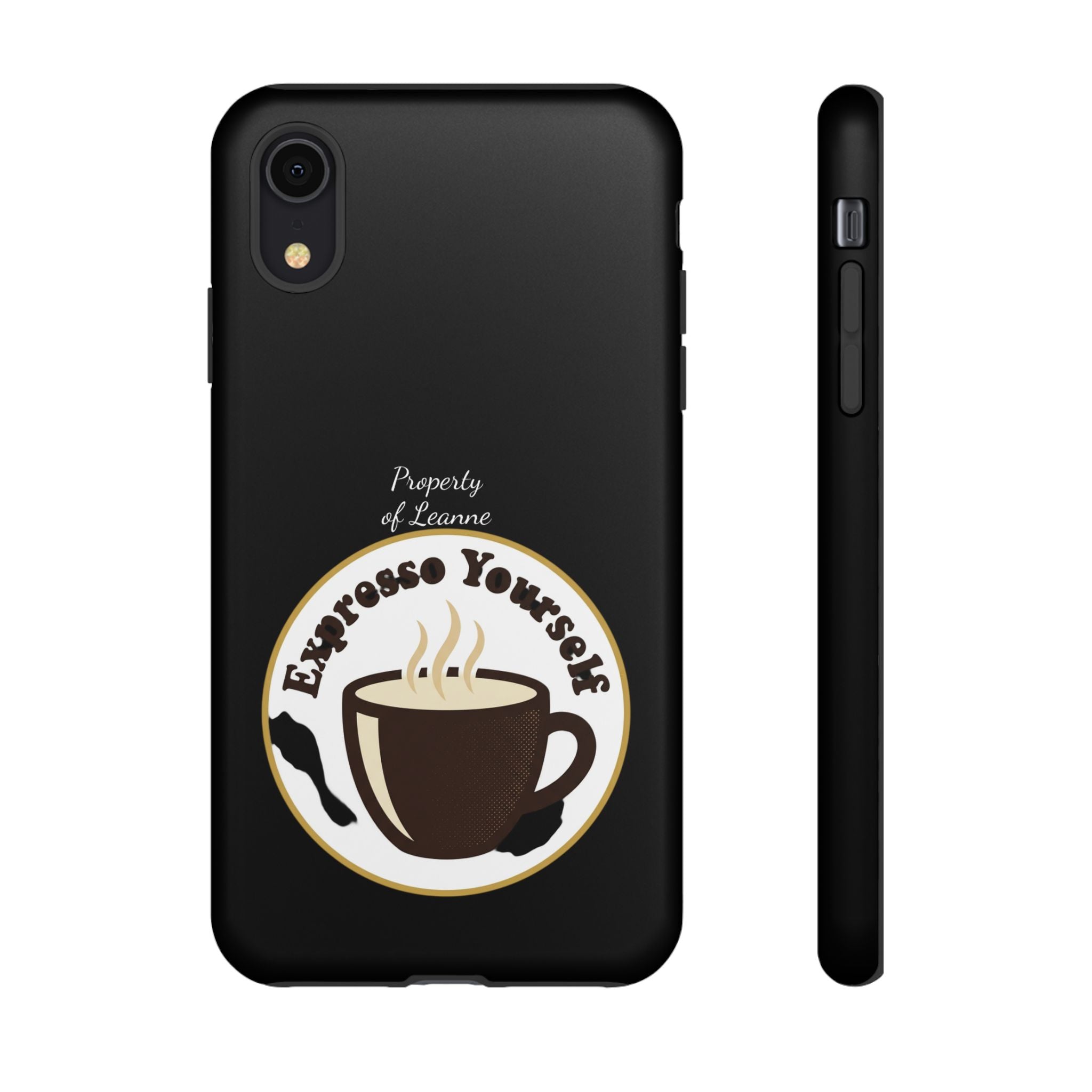 Espresso Yourself Phone Case — Cute Coffee Cup Protective Case for Coffee Lovers
