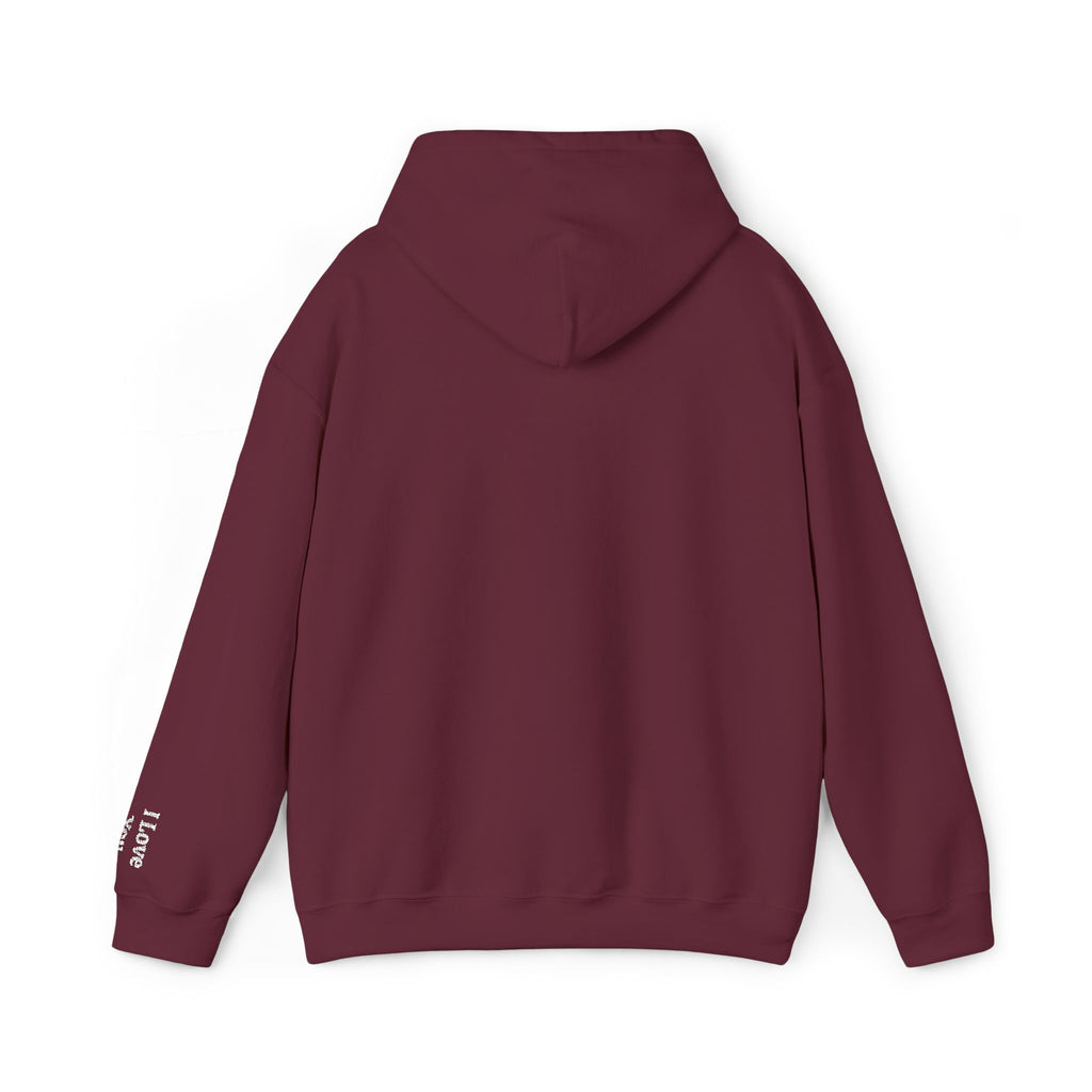 Hoodie — Floral 'MRS' Bride Bridal Pullover
