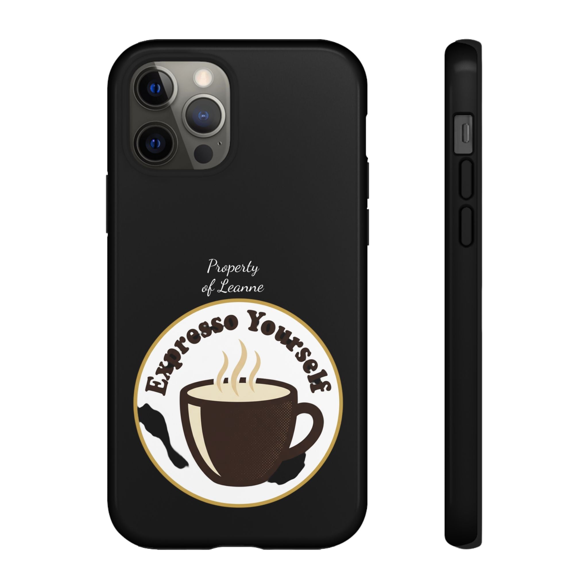 Espresso Yourself Phone Case — Cute Coffee Cup Protective Case for Coffee Lovers