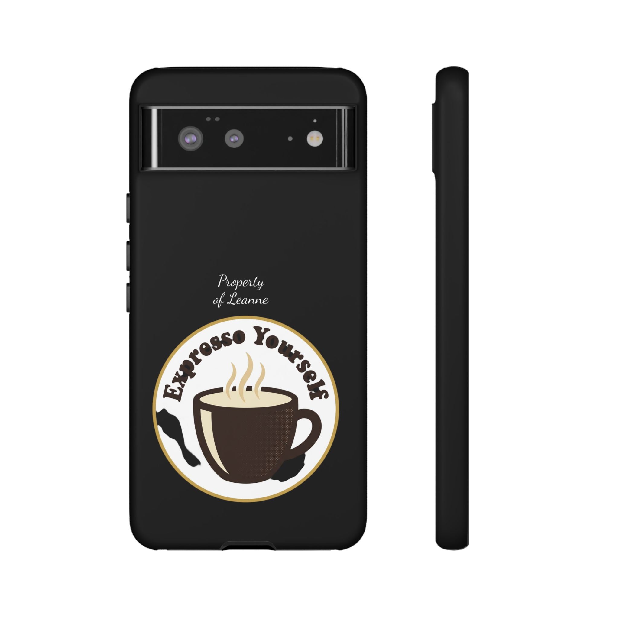 Espresso Yourself Phone Case — Cute Coffee Cup Protective Case for Coffee Lovers
