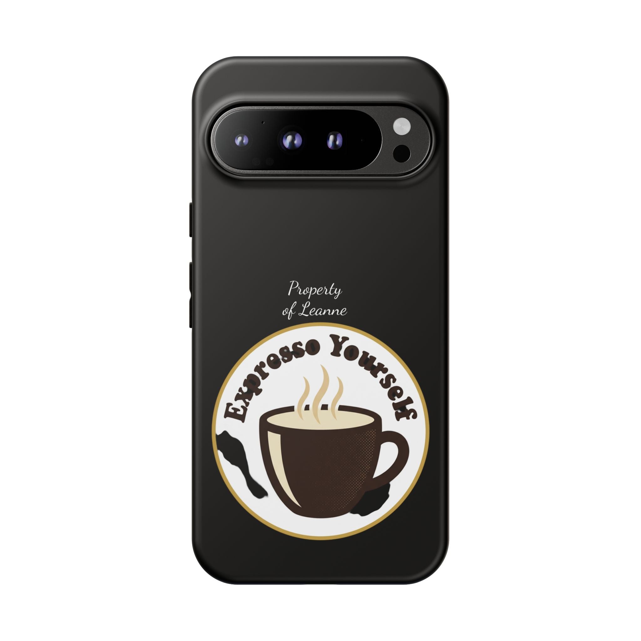 Espresso Yourself Phone Case — Cute Coffee Cup Protective Case for Coffee Lovers