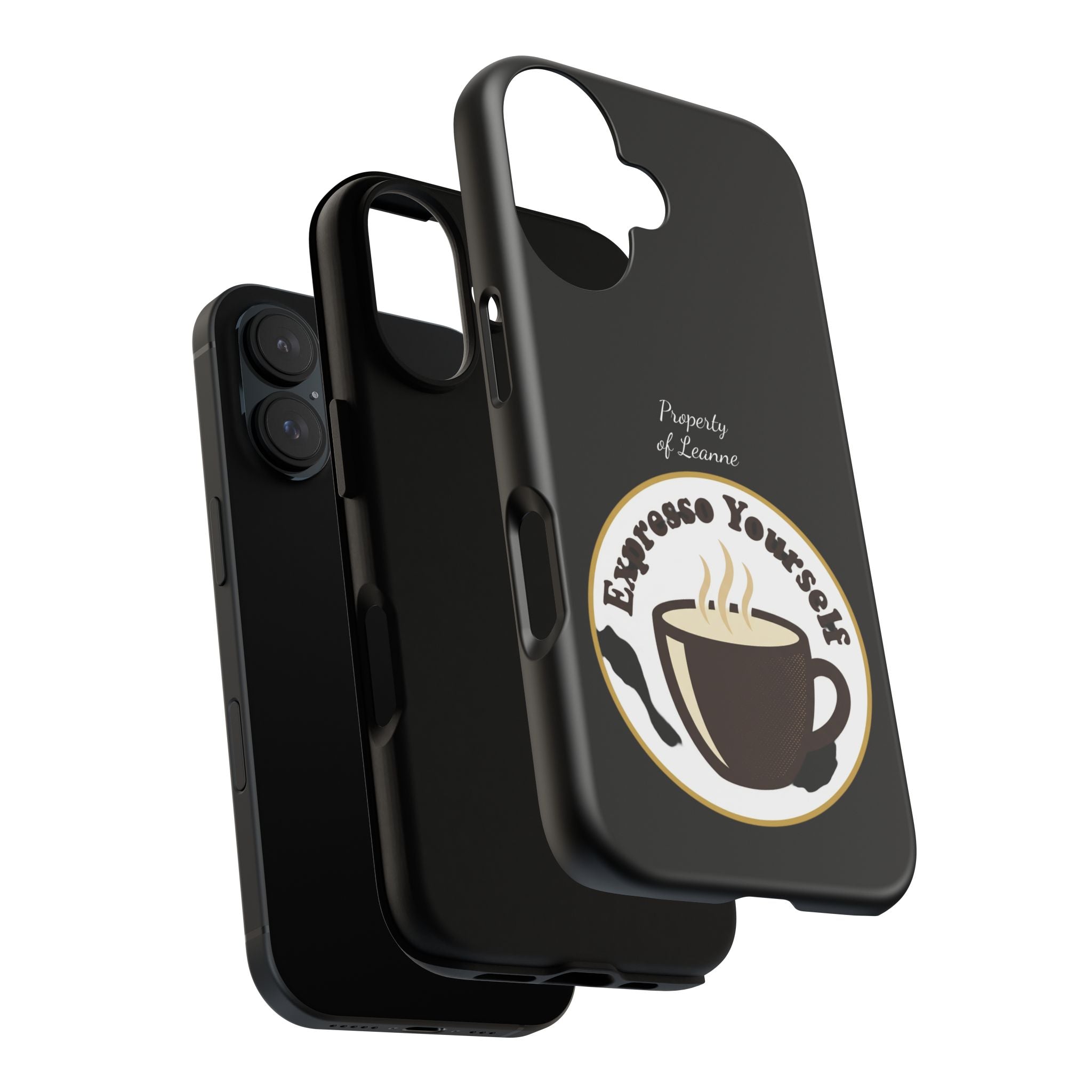 Espresso Yourself Phone Case — Cute Coffee Cup Protective Case for Coffee Lovers