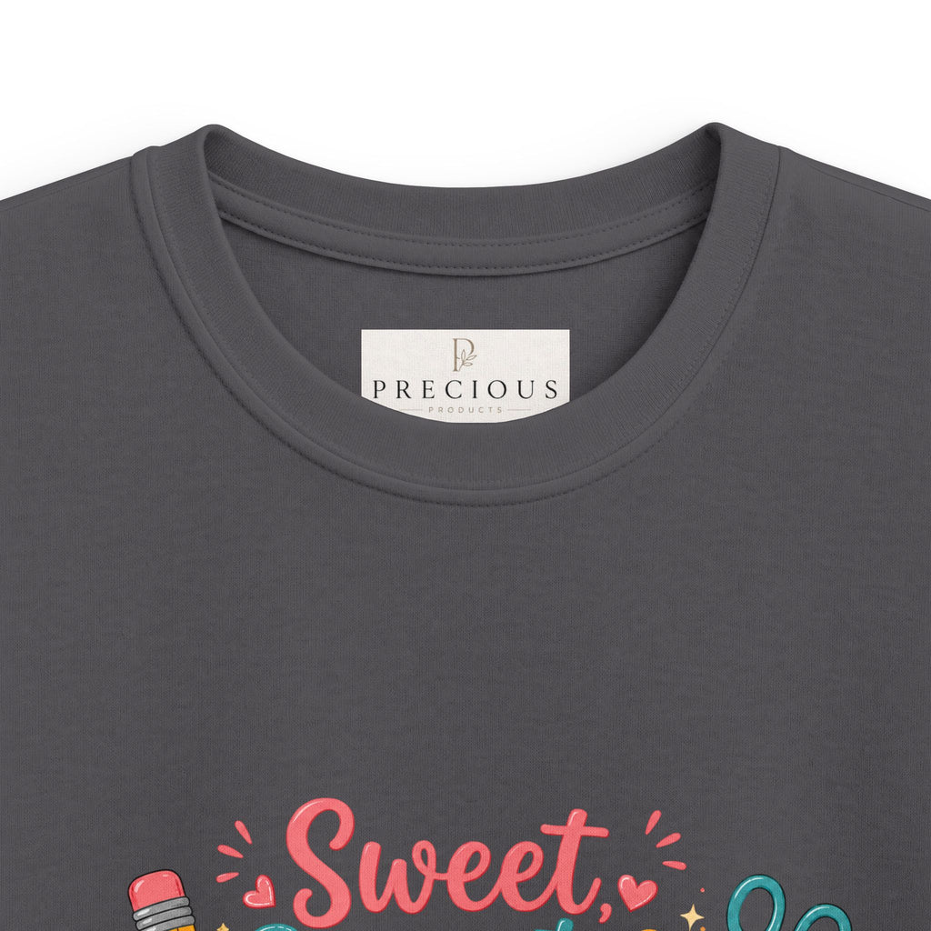 Back to School Personalized Kids Tee — "Sweet, Smart & Ready to Start" Personalized First Day of School Shirt (Name + Year)