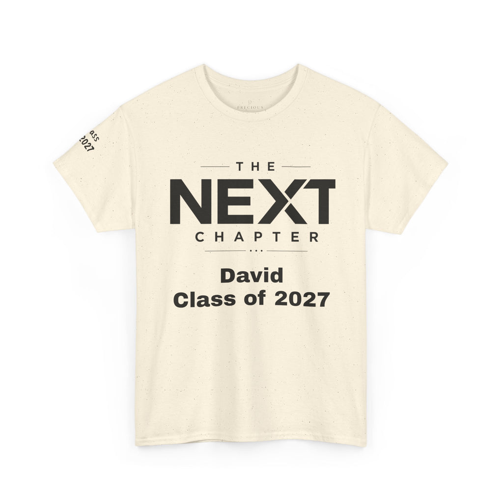 Personalized "Class of" and School pride, Back to School-Unisex Heavy Cotton Tee