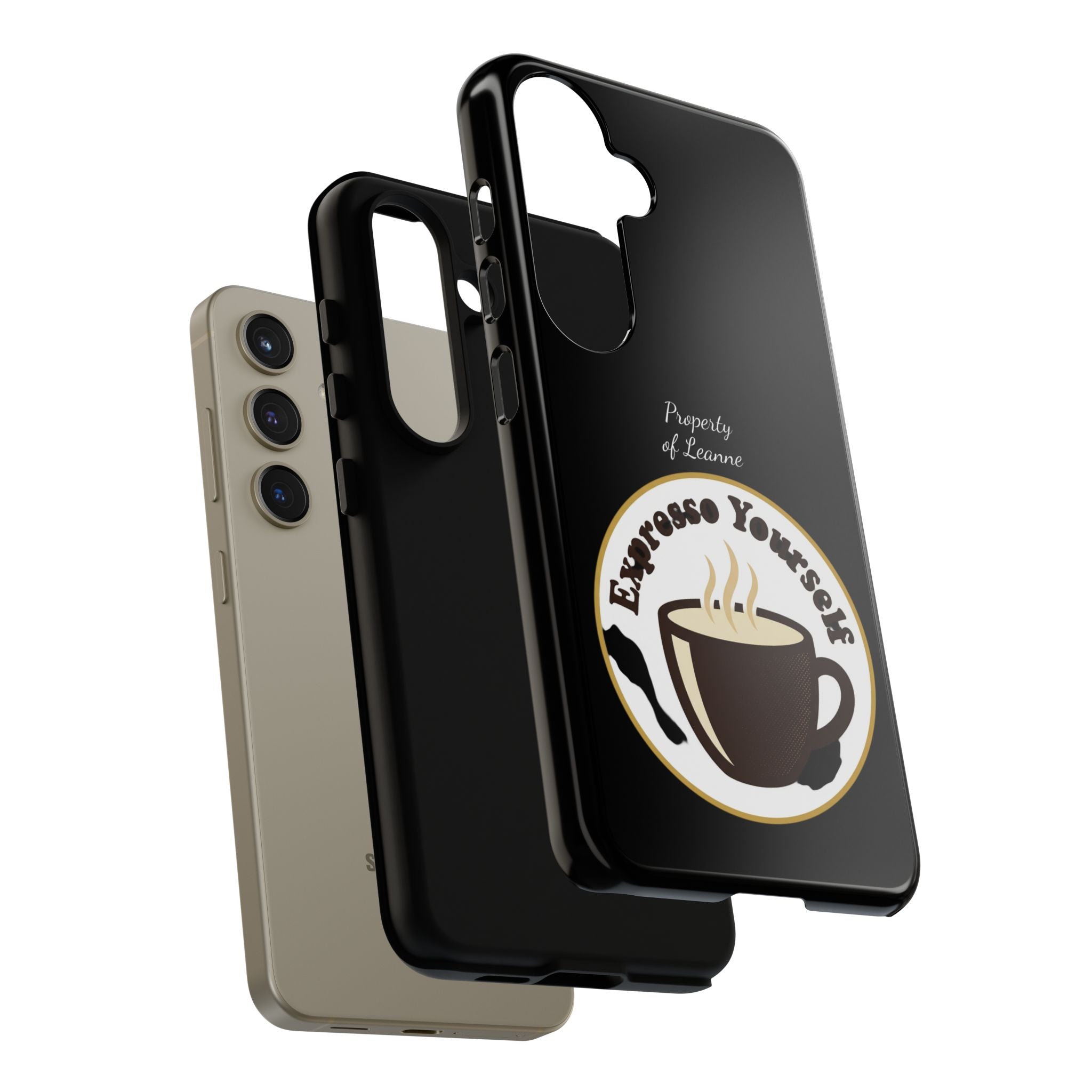 Espresso Yourself Phone Case — Cute Coffee Cup Protective Case for Coffee Lovers