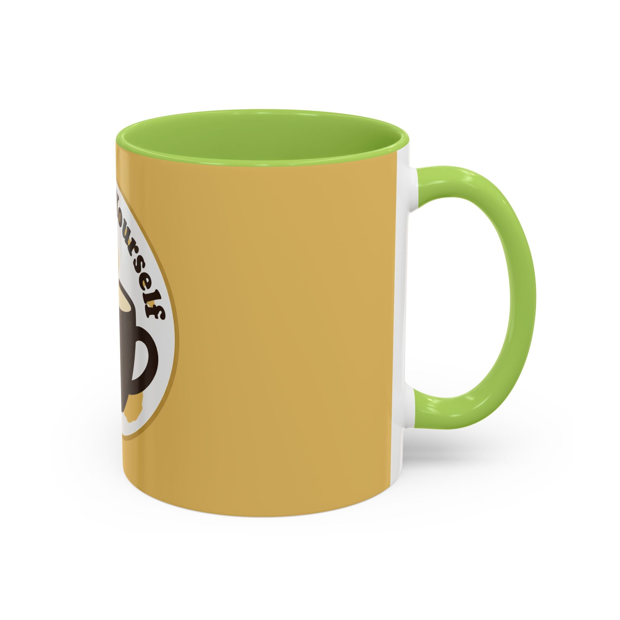 Personalized Espresso Yourself Accent Coffee Mug - Funny Coffee Lover Gift (11/15oz)