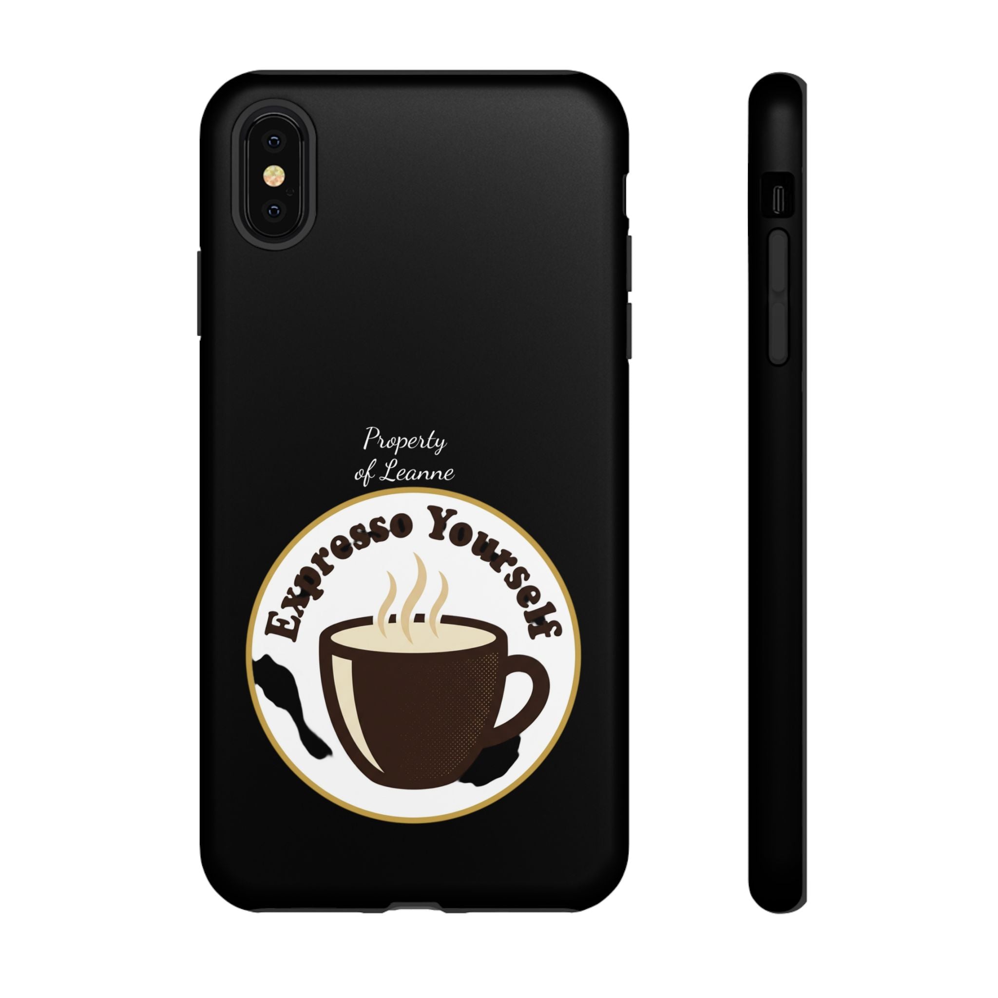 Espresso Yourself Phone Case — Cute Coffee Cup Protective Case for Coffee Lovers