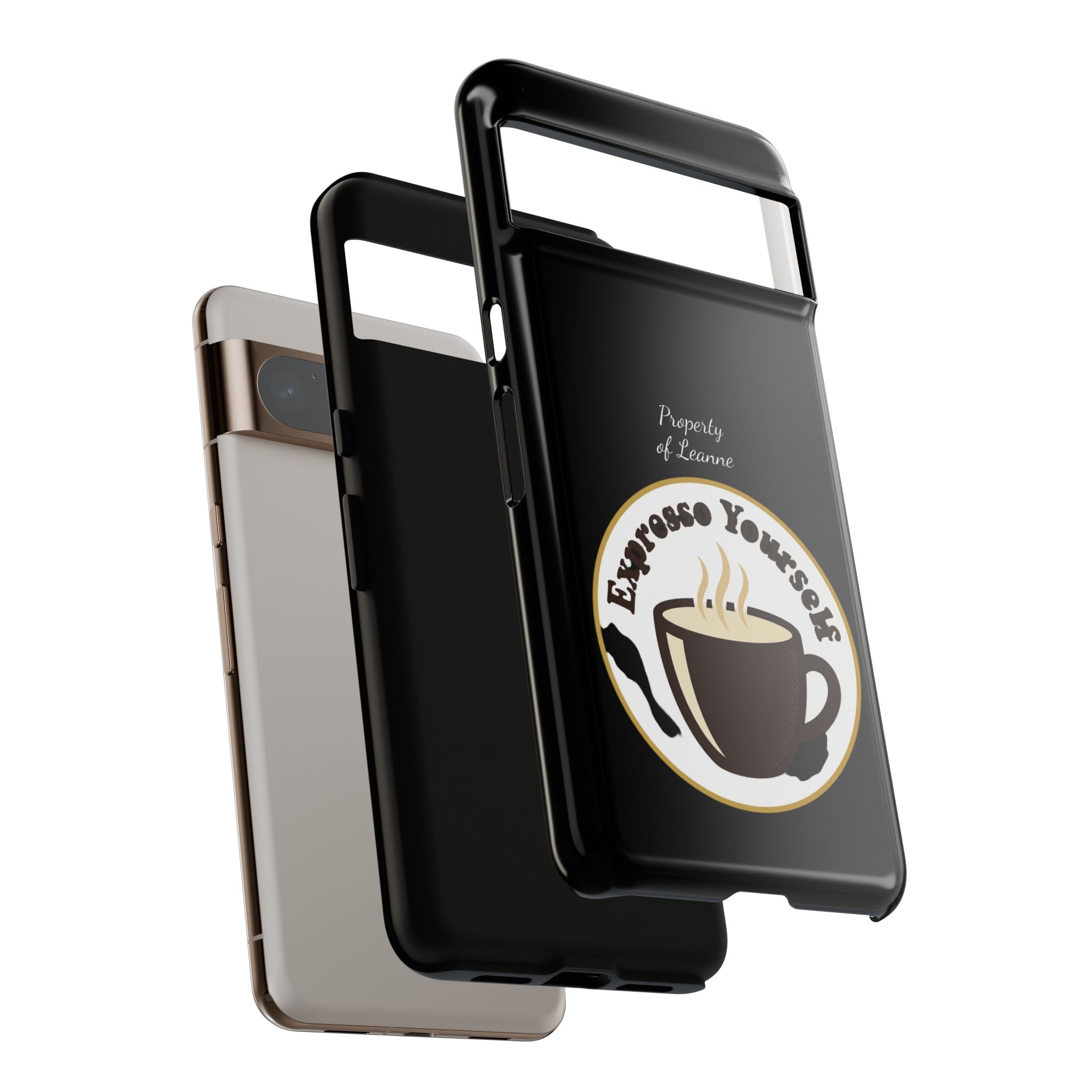 Espresso Yourself Phone Case — Cute Coffee Cup Protective Case for Coffee Lovers