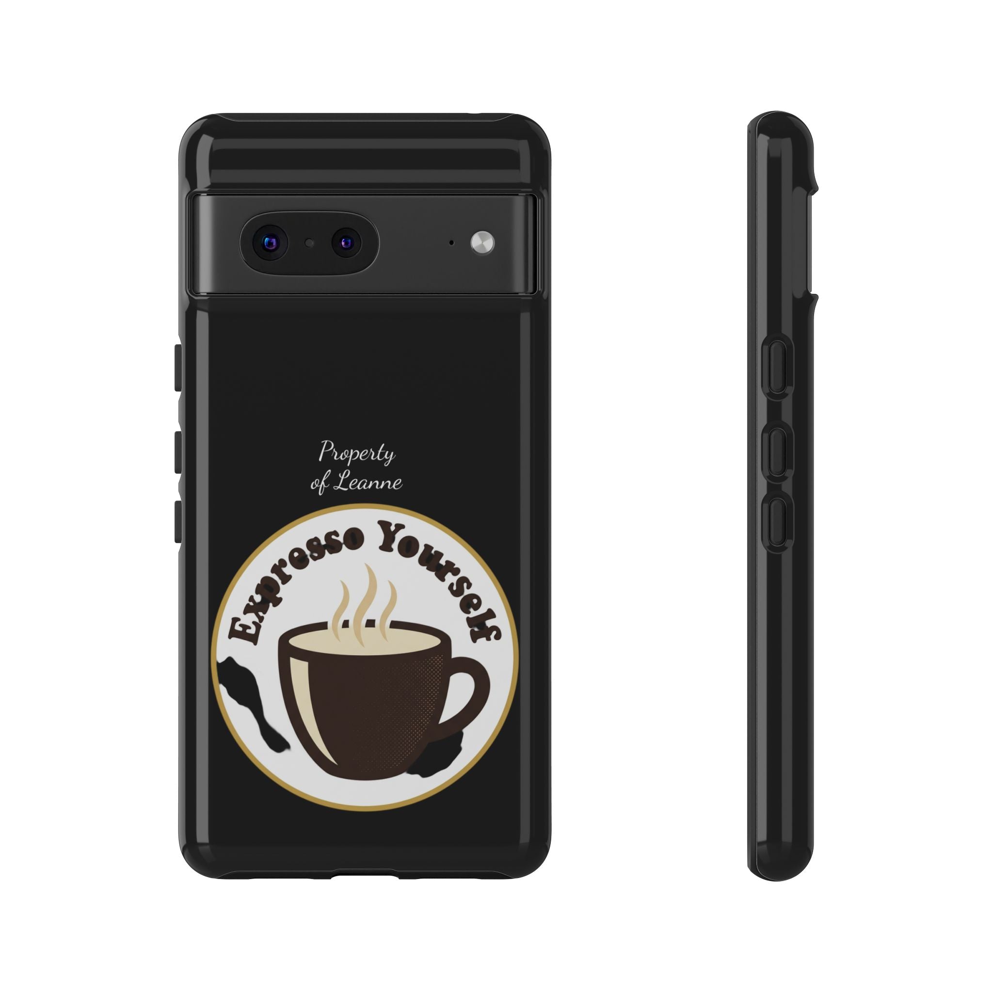 Espresso Yourself Phone Case — Cute Coffee Cup Protective Case for Coffee Lovers