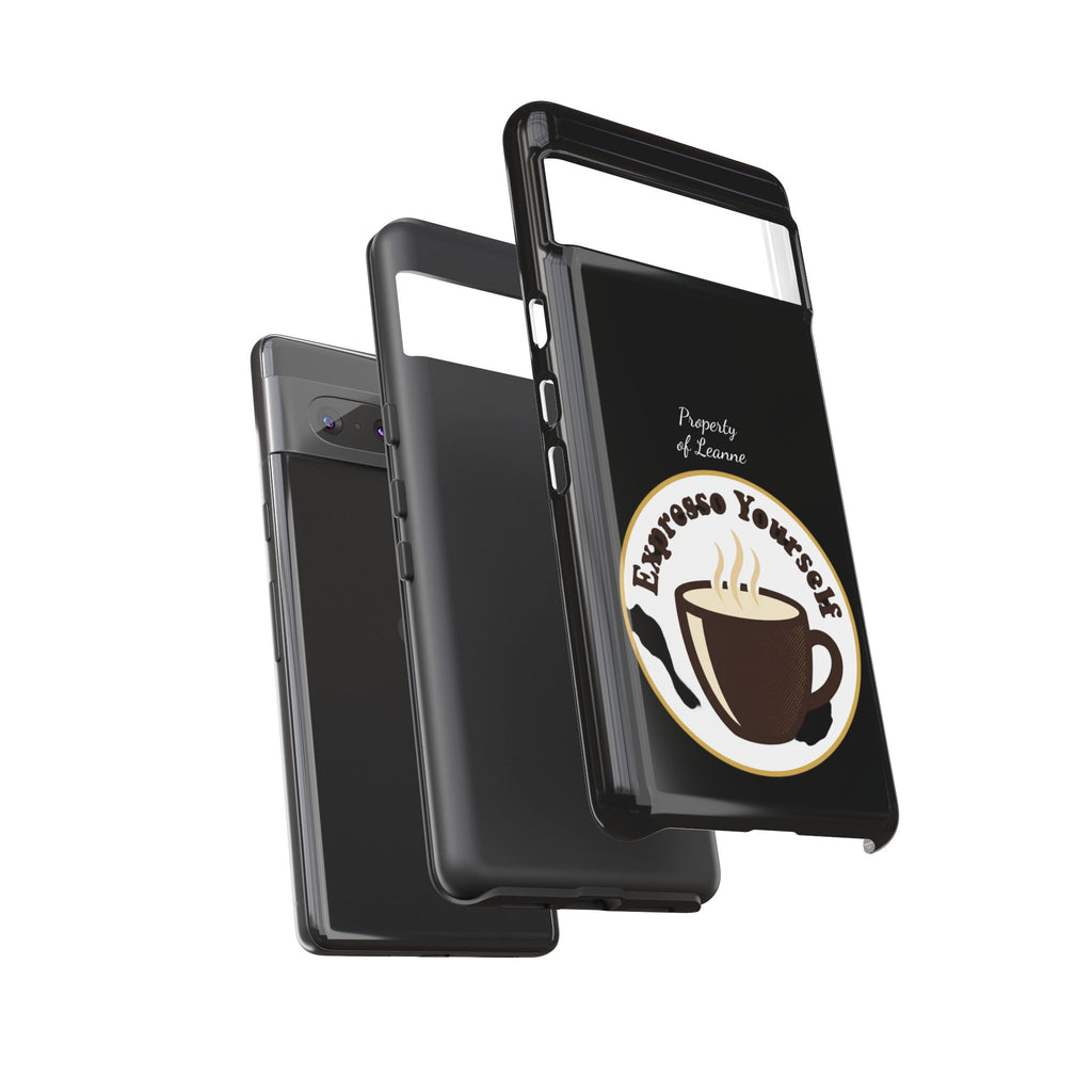 Espresso Yourself Phone Case — Cute Coffee Cup Protective Case for Coffee Lovers