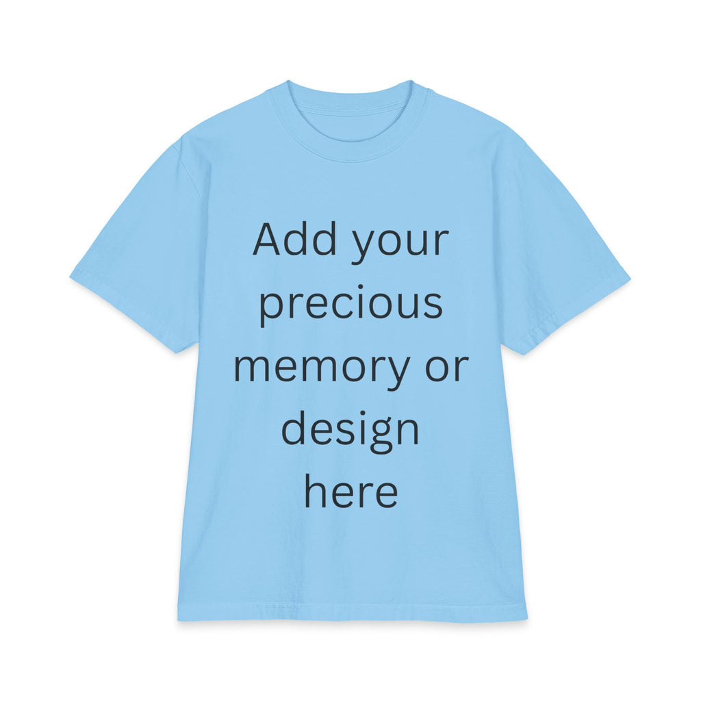 Custom Precious Photo & Memory T-Shirt — Personalized Short Sleeve
