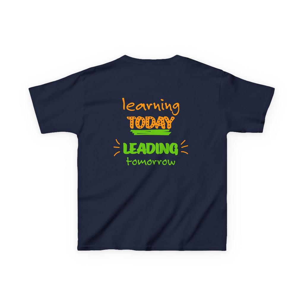 Kids Tee —  Back to School "BOSS" Personalized : "Learning Today, Leading Tomorrow"