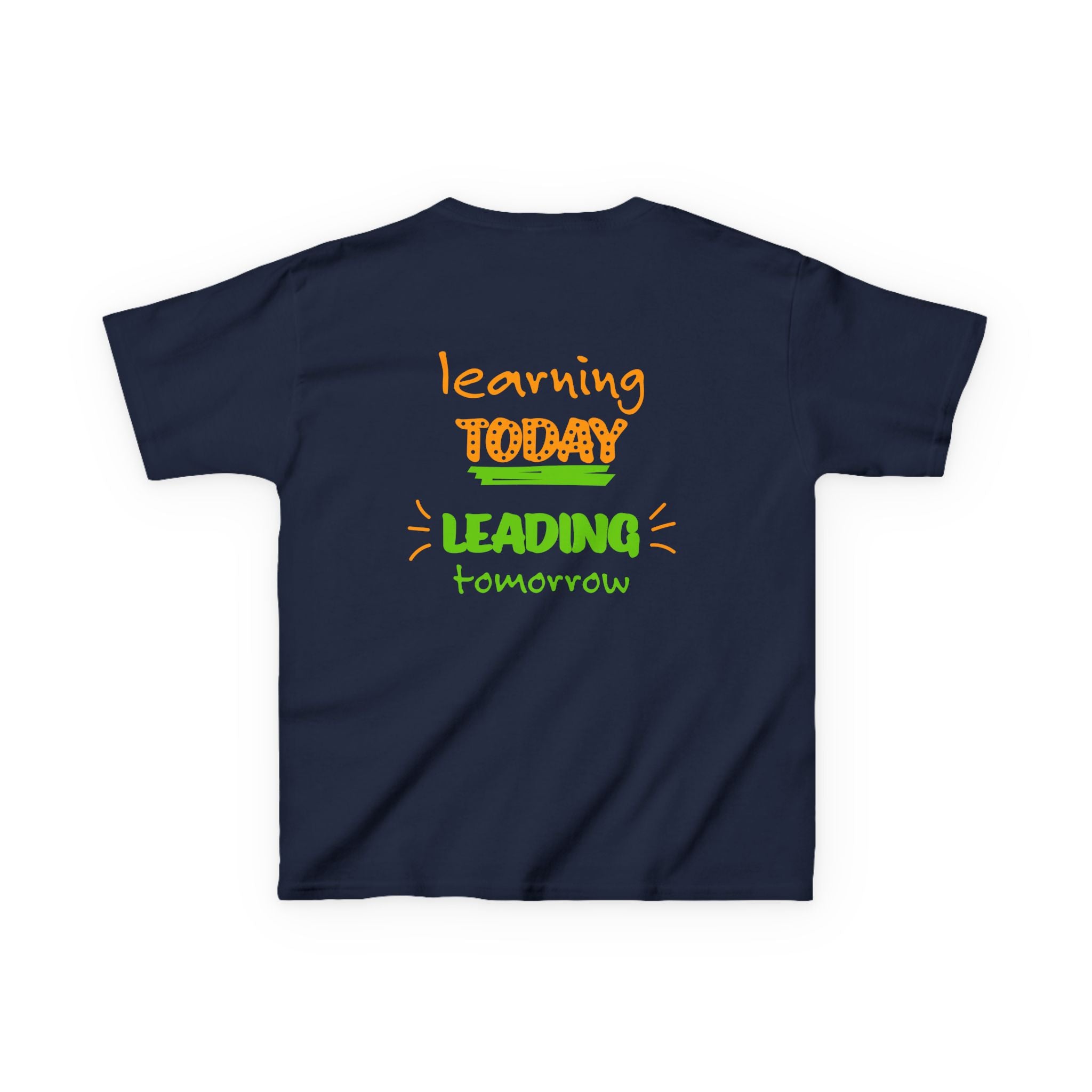 Kids Tee —  Back to School "BOSS" Personalized : "Learning Today, Leading Tomorrow"