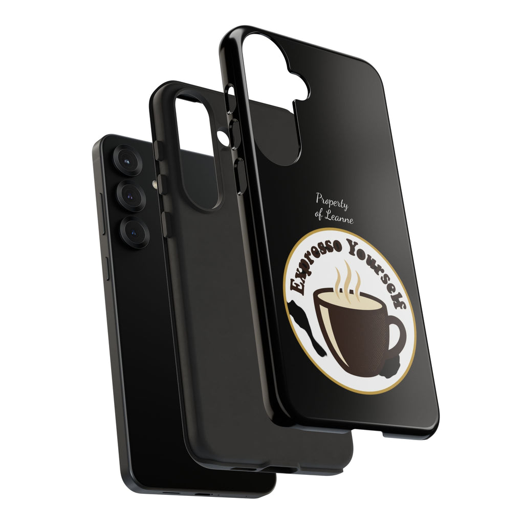Espresso Yourself Phone Case — Cute Coffee Cup Protective Case for Coffee Lovers