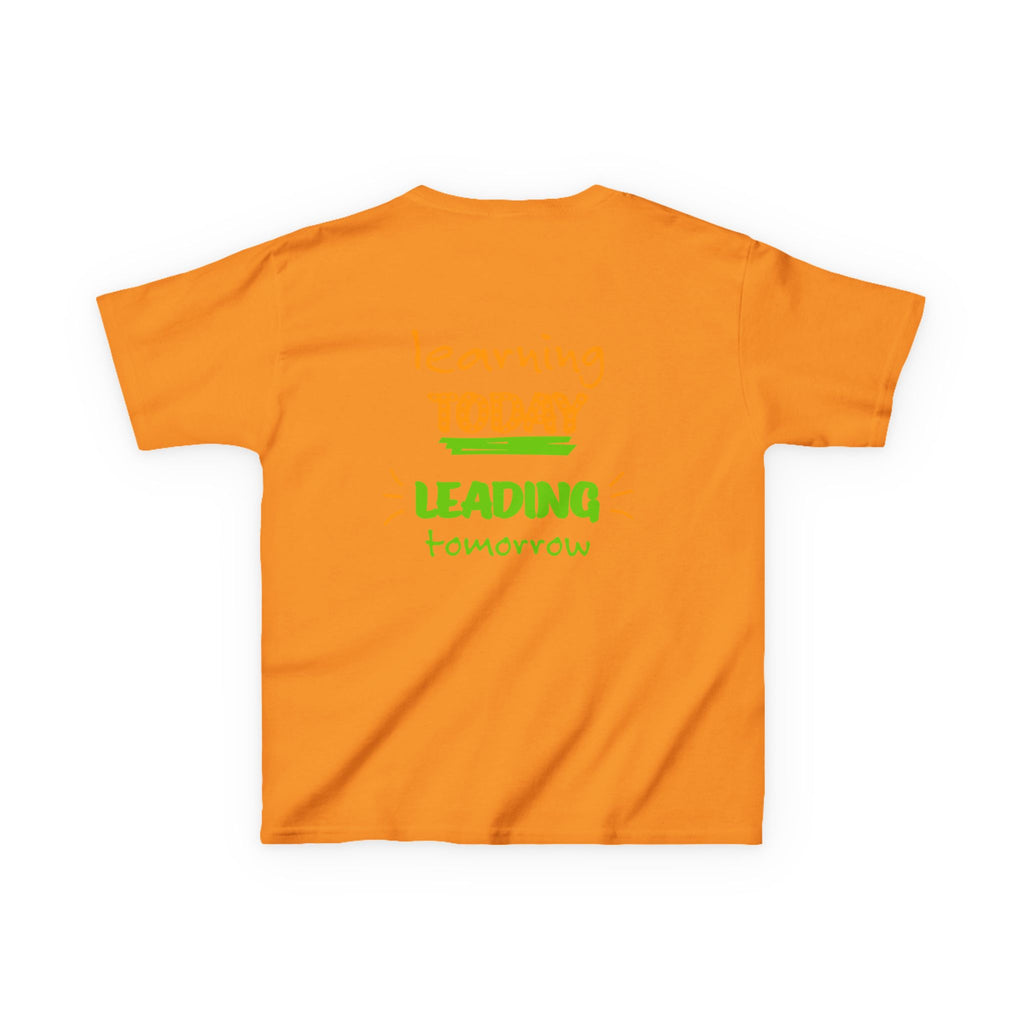 Kids Tee —  Back to School "BOSS" Personalized : "Learning Today, Leading Tomorrow"