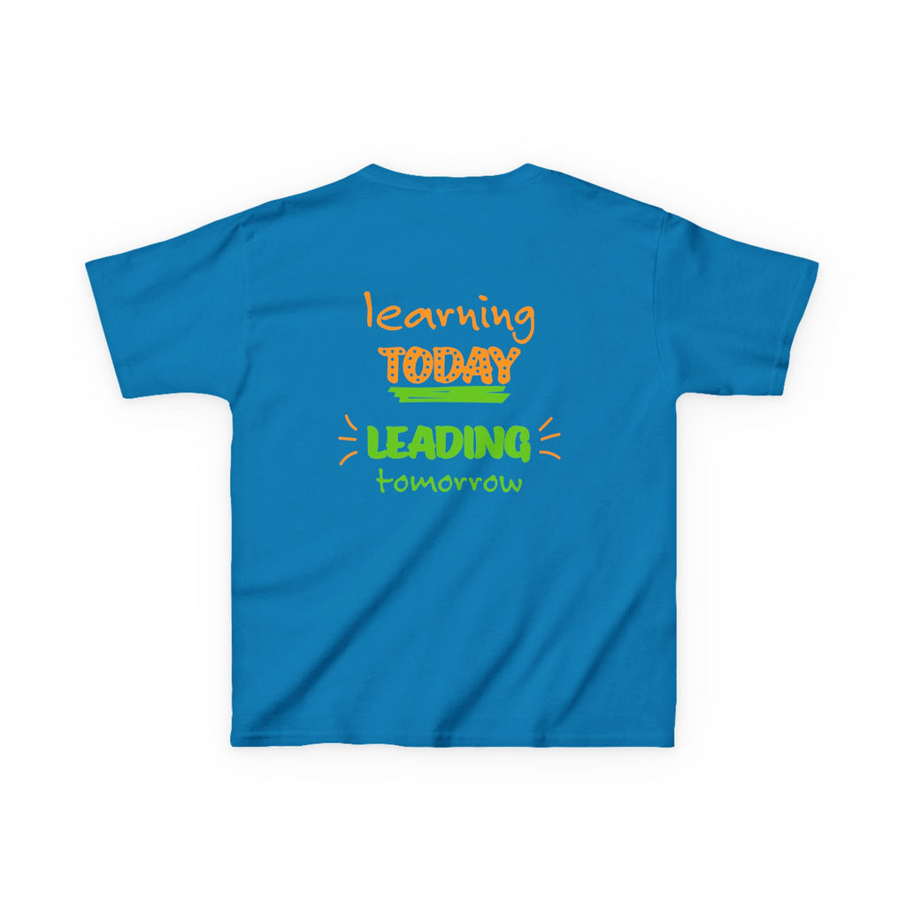 Kids Tee —  Back to School "BOSS" Personalized : "Learning Today, Leading Tomorrow"