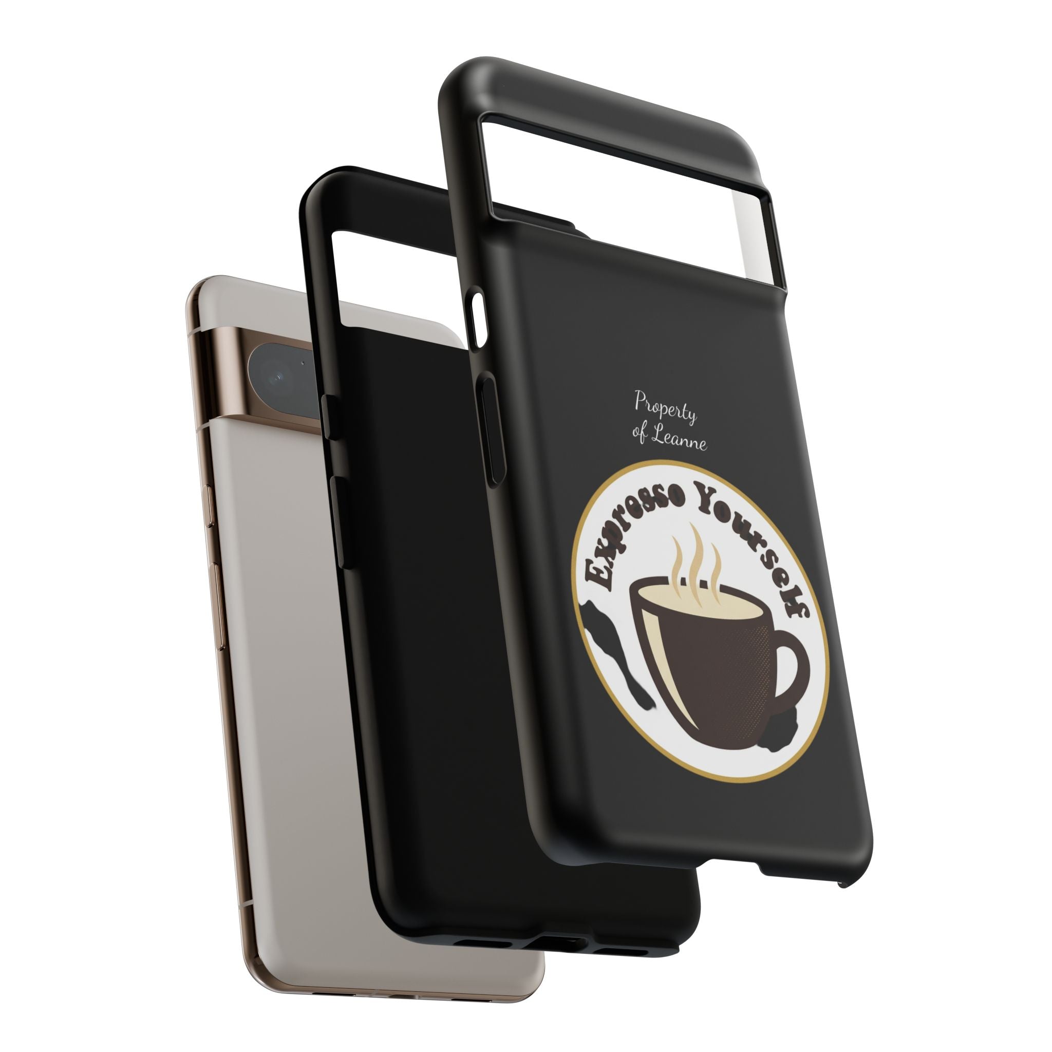 Espresso Yourself Phone Case — Cute Coffee Cup Protective Case for Coffee Lovers