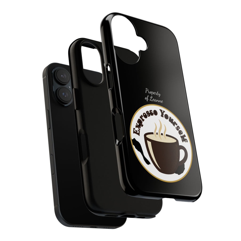 Espresso Yourself Phone Case — Cute Coffee Cup Protective Case for Coffee Lovers