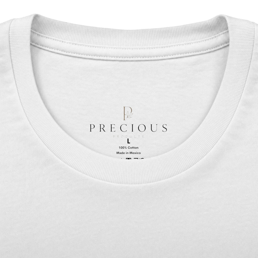 Unisex Personalized Front and Back Cotton Crew Tee