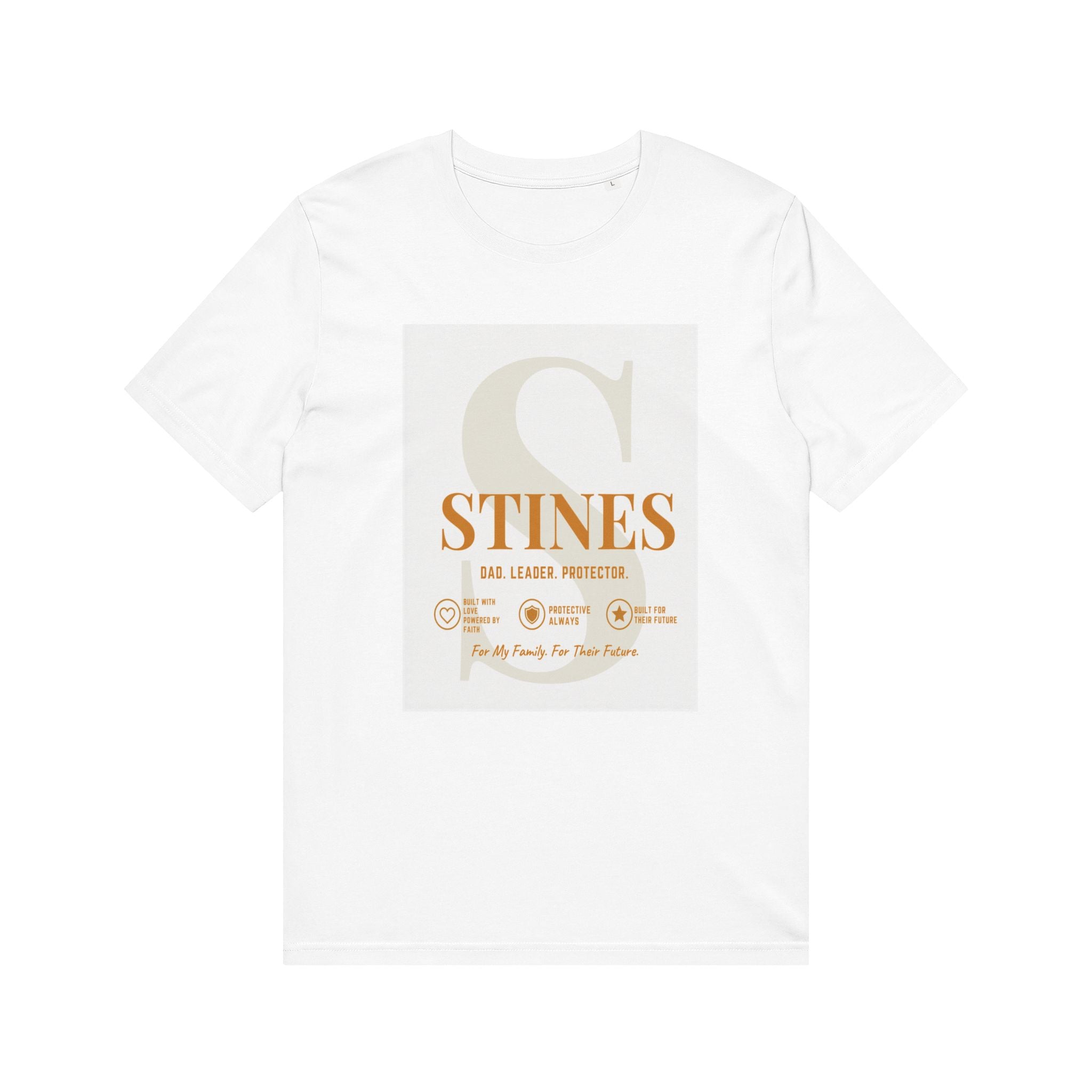 Personalized Monogram Organic T-Shirt — Personalized Initial Graphic Tee
