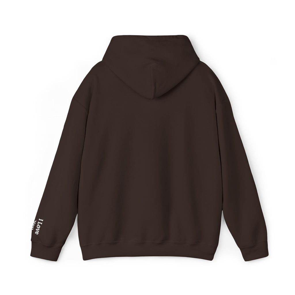 Hoodie — Floral 'MRS' Bride Bridal Pullover