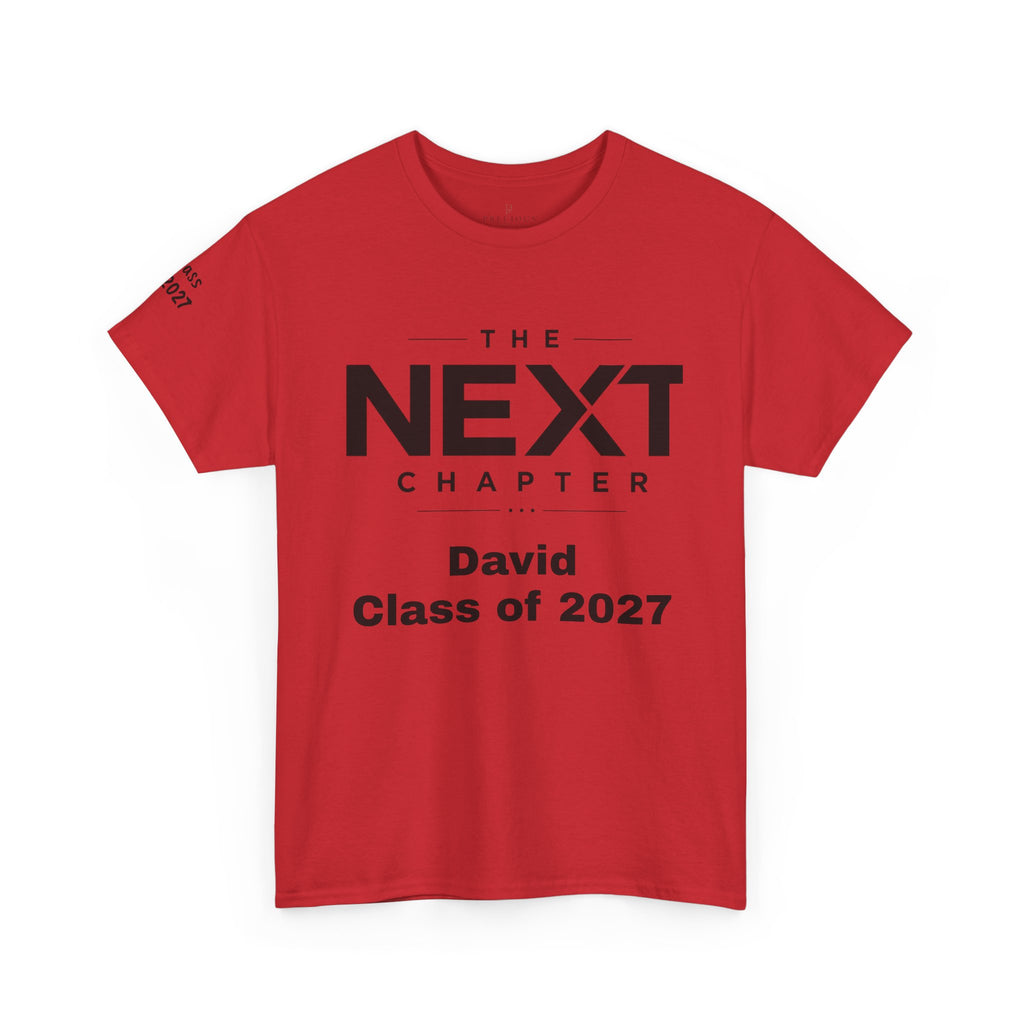 Personalized "Class of" and School pride, Back to School-Unisex Heavy Cotton Tee