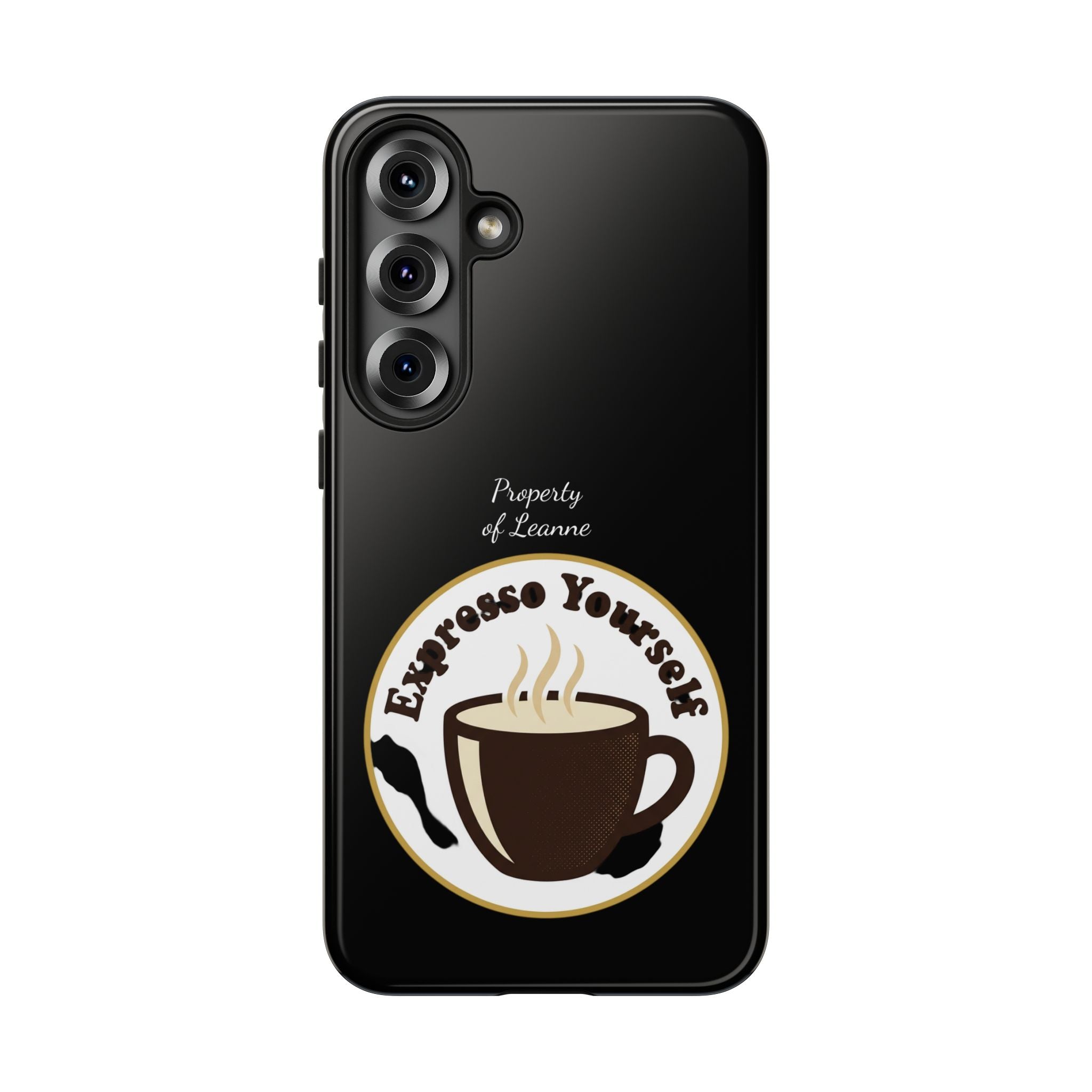 Espresso Yourself Phone Case — Cute Coffee Cup Protective Case for Coffee Lovers