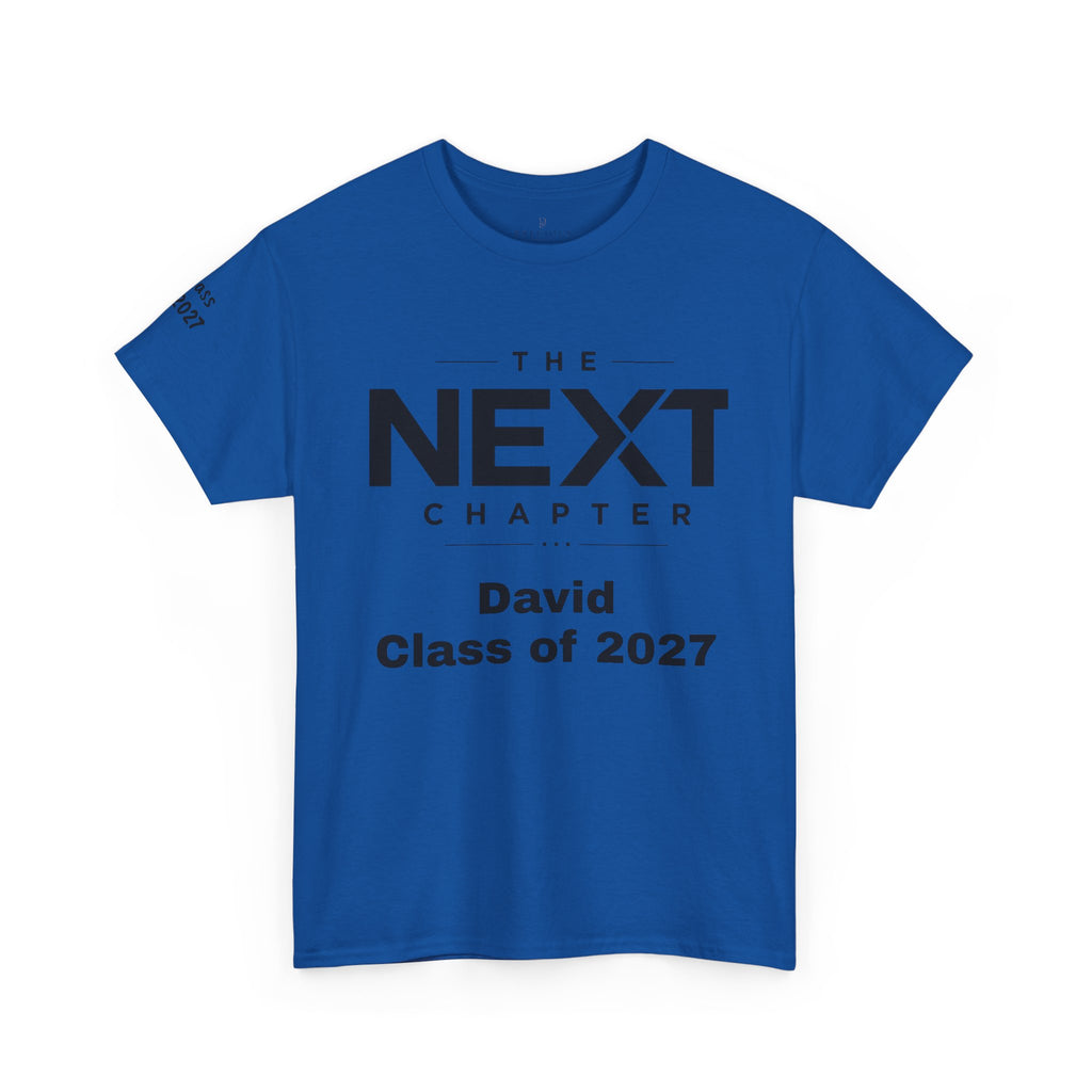 Personalized "Class of" and School pride, Back to School-Unisex Heavy Cotton Tee
