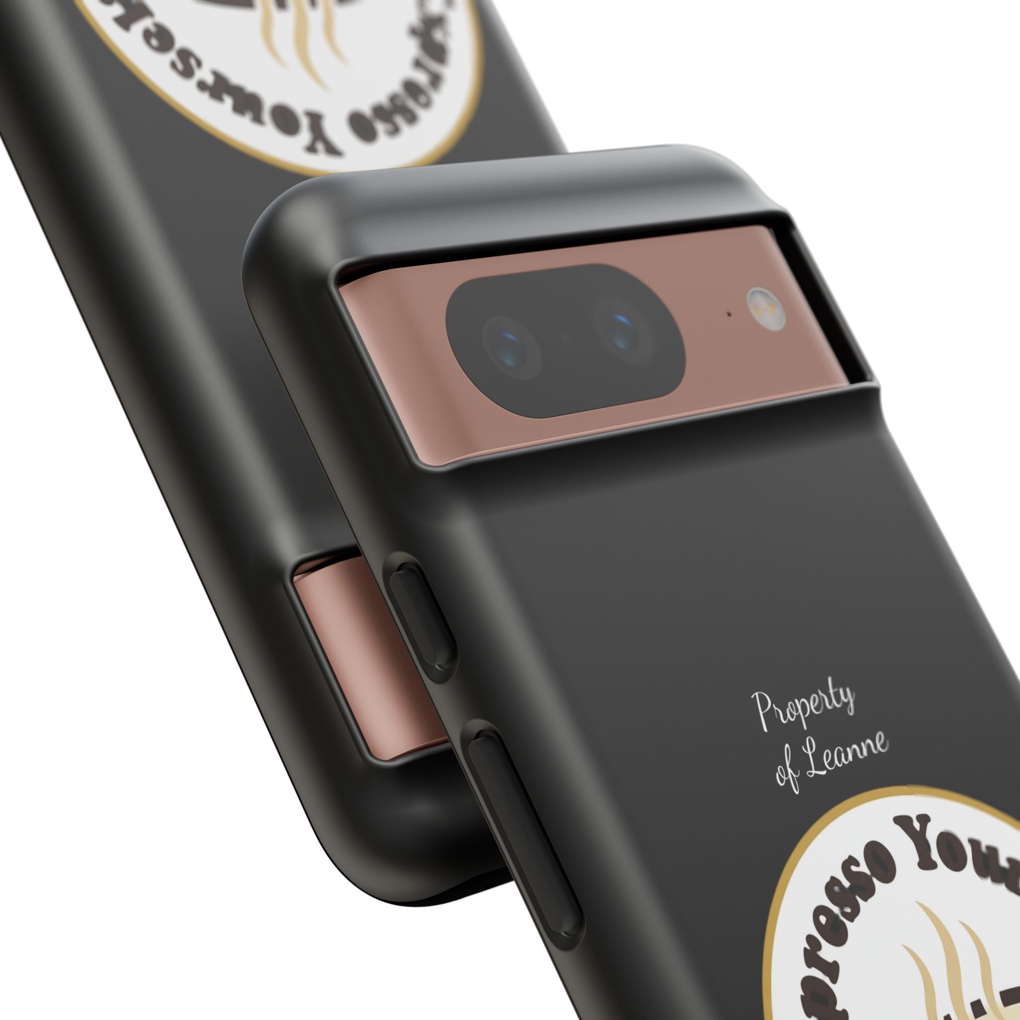 Espresso Yourself Phone Case — Cute Coffee Cup Protective Case for Coffee Lovers