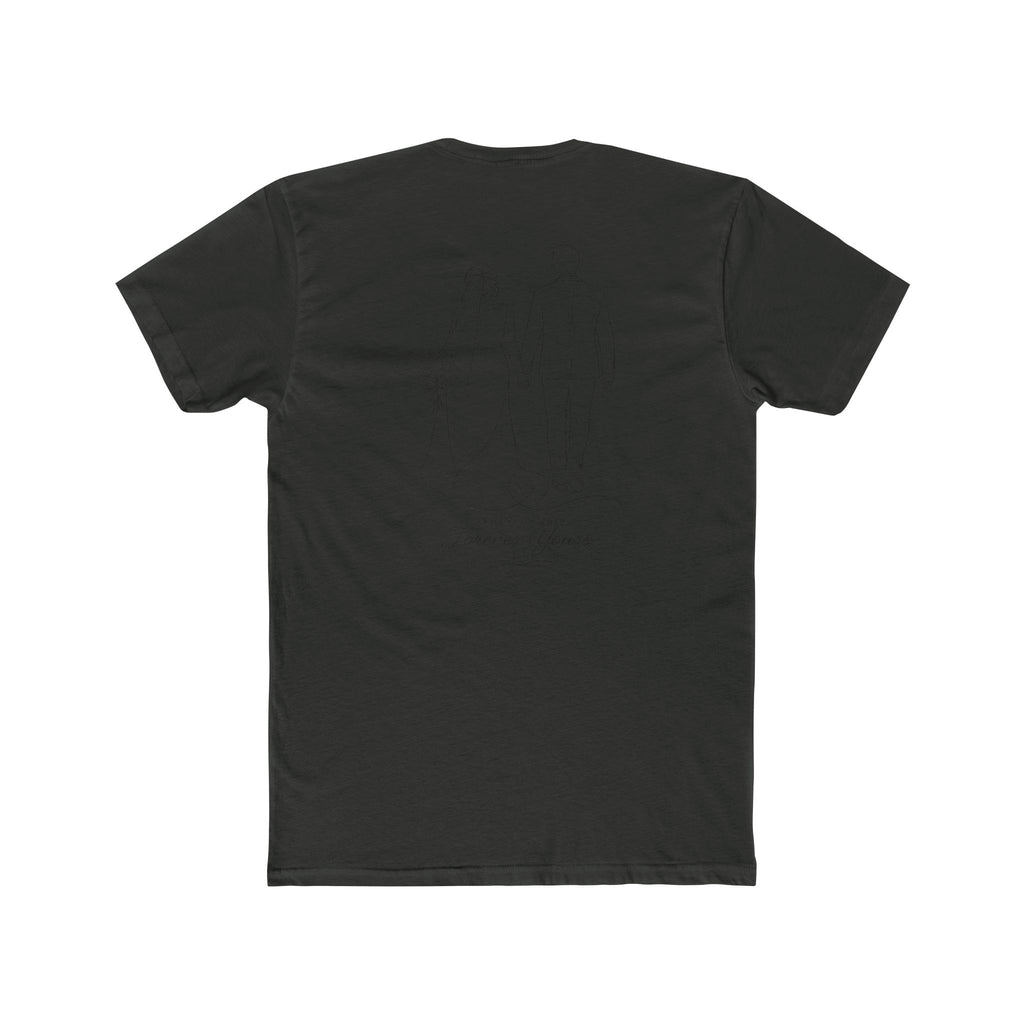 Unisex Personalized Front and Back Cotton Crew Tee