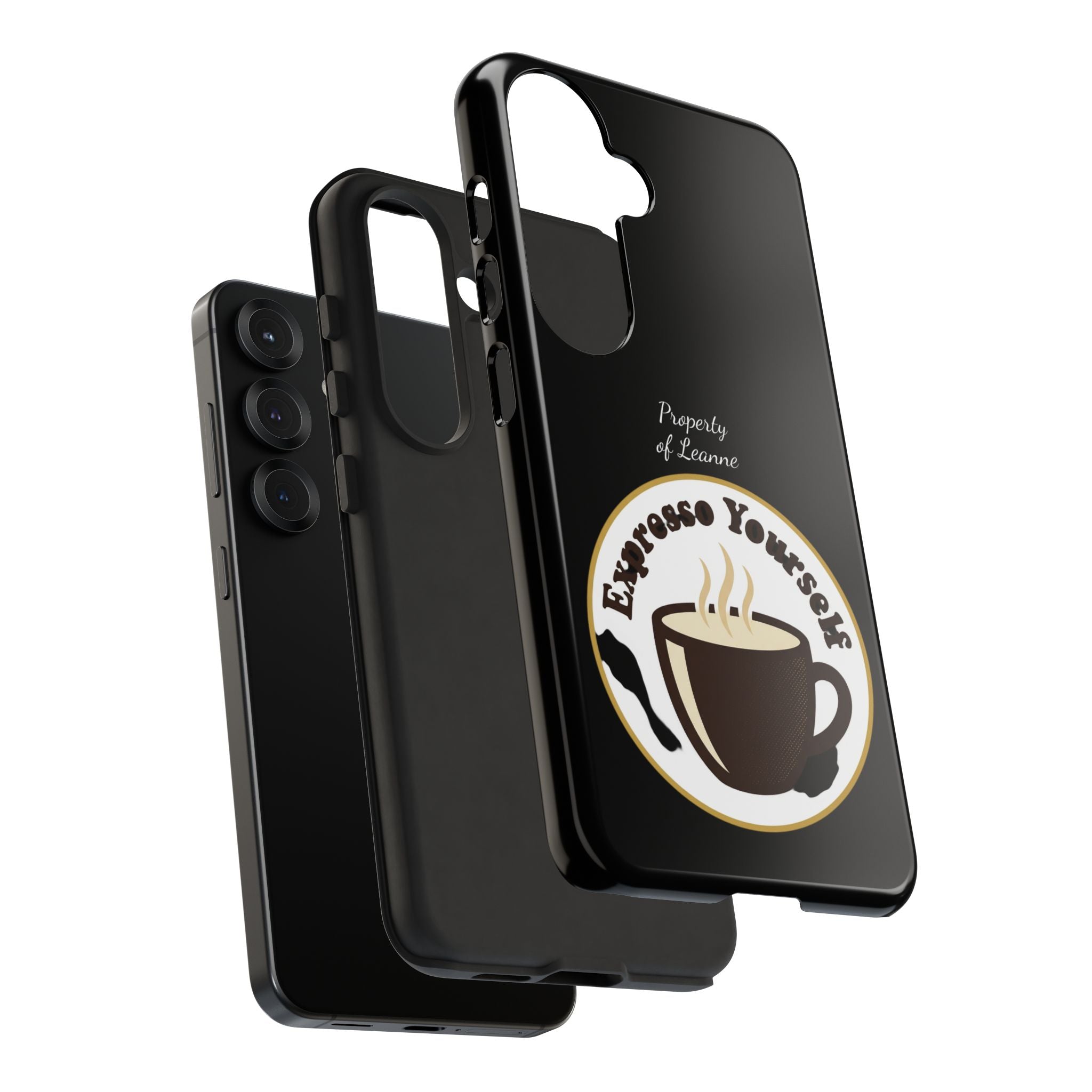 Espresso Yourself Phone Case — Cute Coffee Cup Protective Case for Coffee Lovers