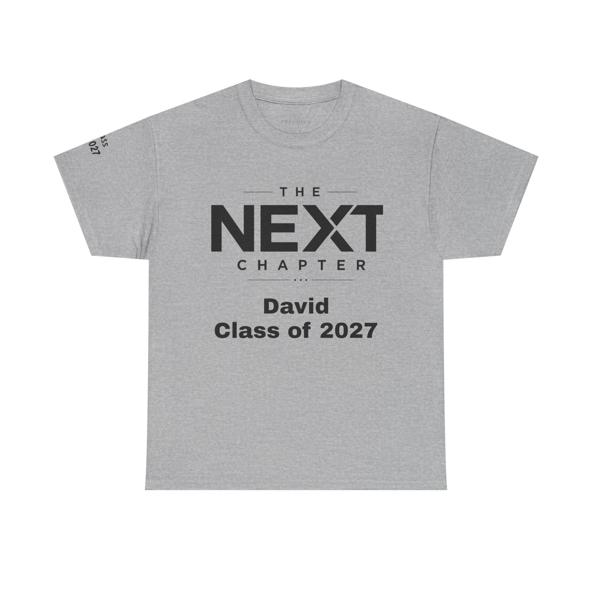 Personalized "Class of" and School pride, Back to School-Unisex Heavy Cotton Tee