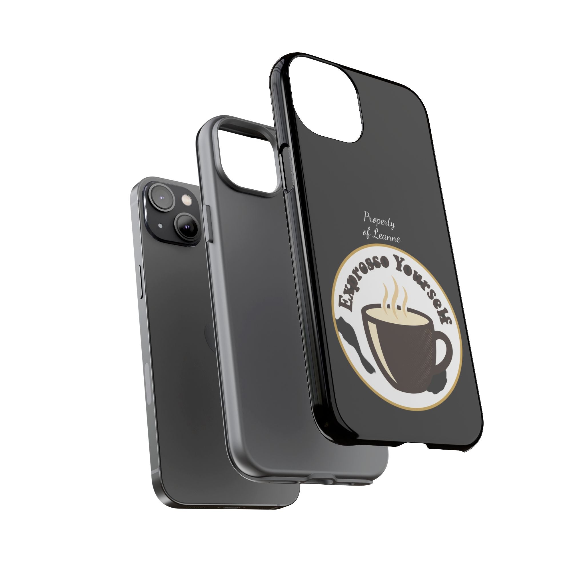 Espresso Yourself Phone Case — Cute Coffee Cup Protective Case for Coffee Lovers